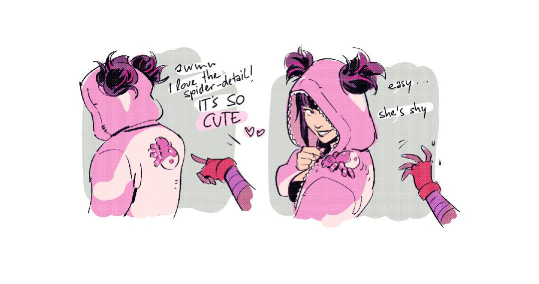 Pink Spider