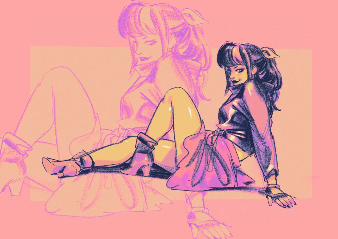 Pink Spider