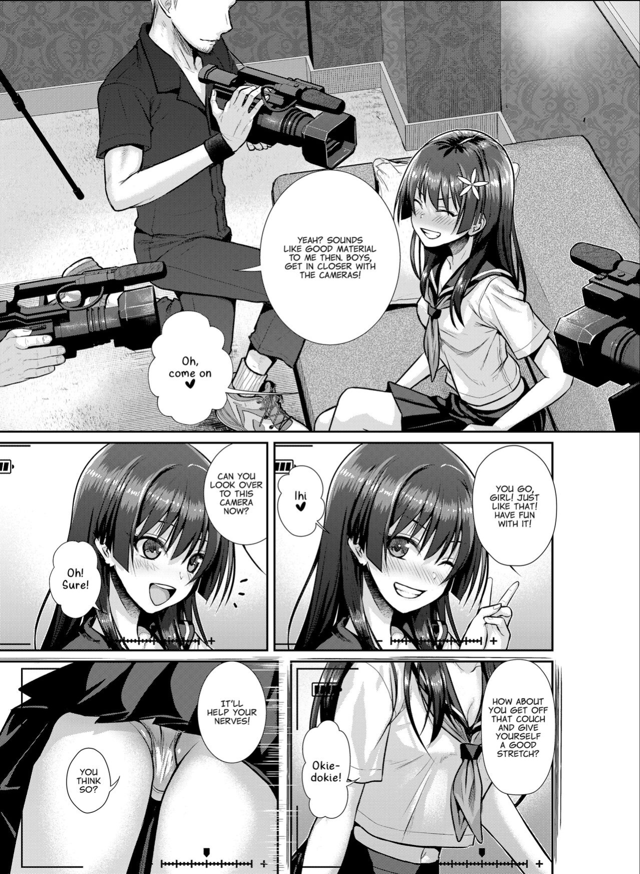 [40010 1-GO (Shimanto Shisakugata)] Saten-san, Image Video o Toru Natsu | Saten-san; Video in Summer (Toaru Kagaku no Railgun)