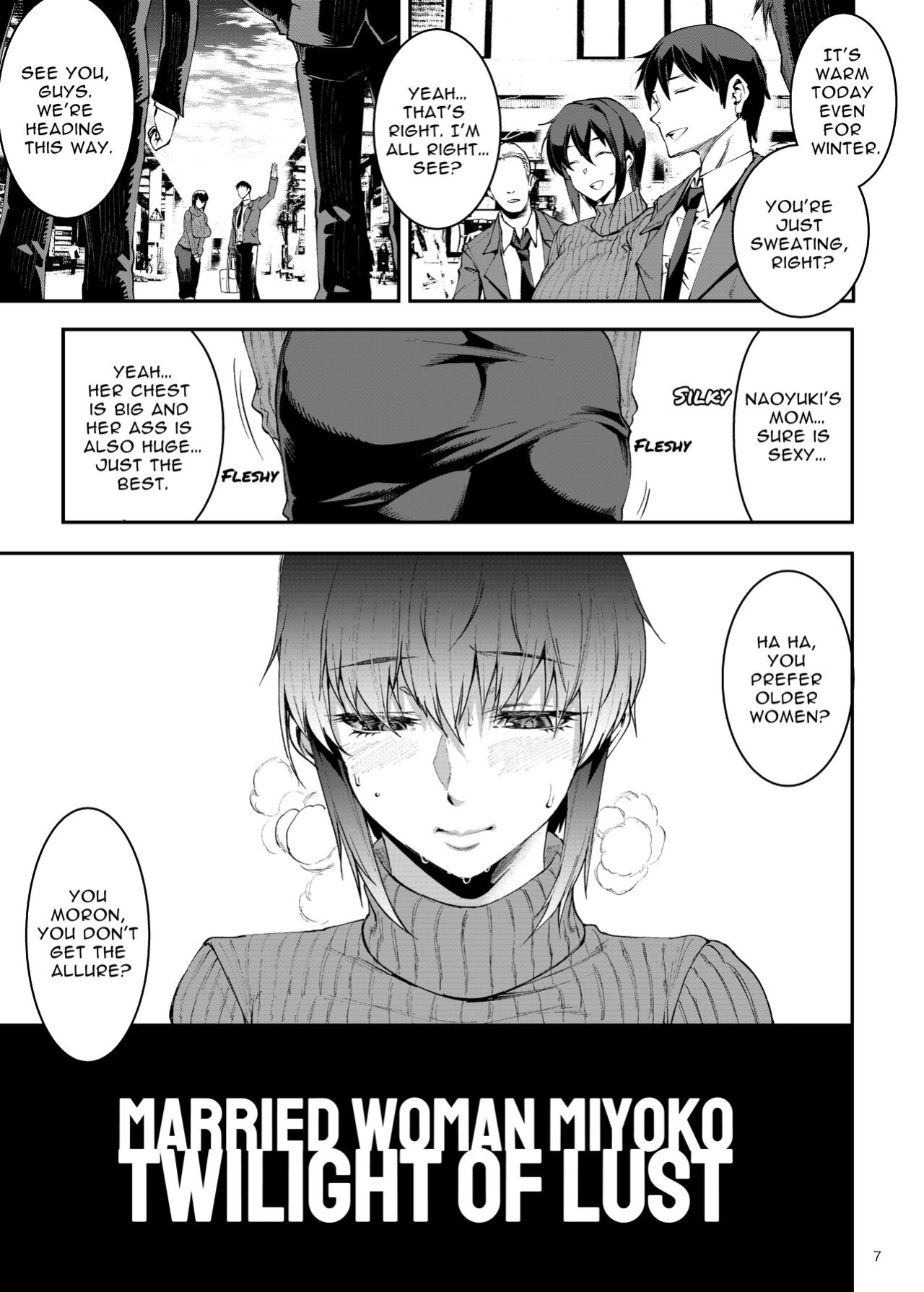 [ERECT TOUCH (Erect Sawaru)] Hitodzuma Miyoko ~Inyoku no Yuugure~ | Married Woman Miyoko ~Evening of Lust~ [DatteBOING]
