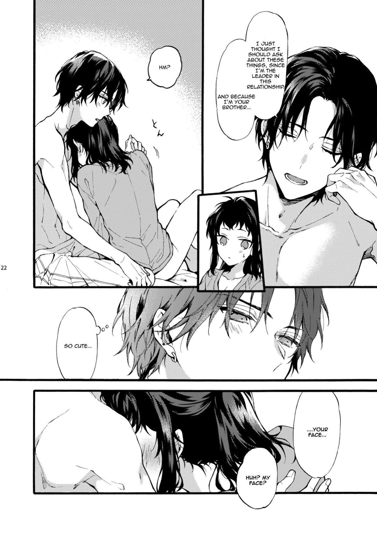 [ClockLord (Suzushiro Nerita)] Kono Hito Kareshi ja Arimasen!! (2) ~Shinomura Kyoudai no Jijou side Fuyuto~ [Rupee]