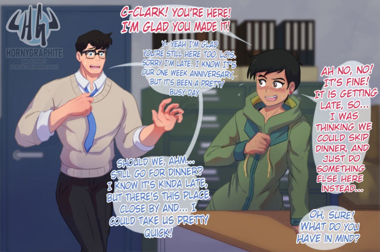 [Hornygraphite] Lois x Clark (My Adventures with Superman)