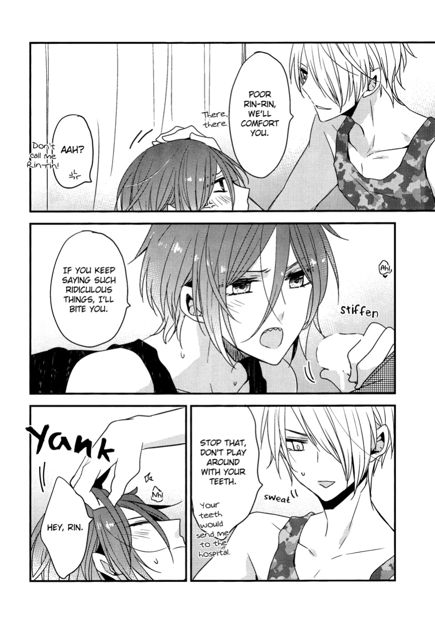 (Renai Jiyuugata! entry3) [Dolce Einsatz (Tomoe Kiko)] SUMMER SNOW SHOWER (Free!) [Ikemen Scans & Silver Lining]