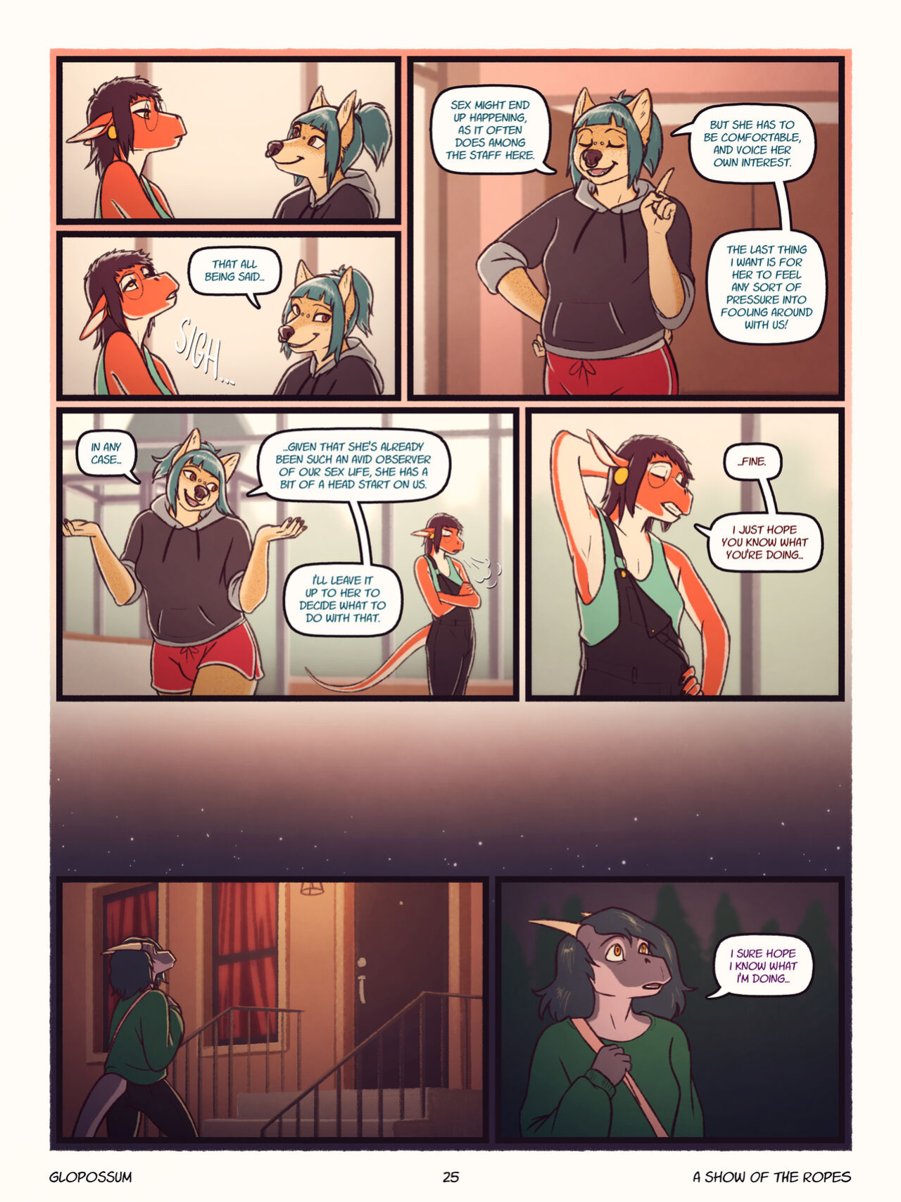 [Glopossum] A Show Of The Ropes