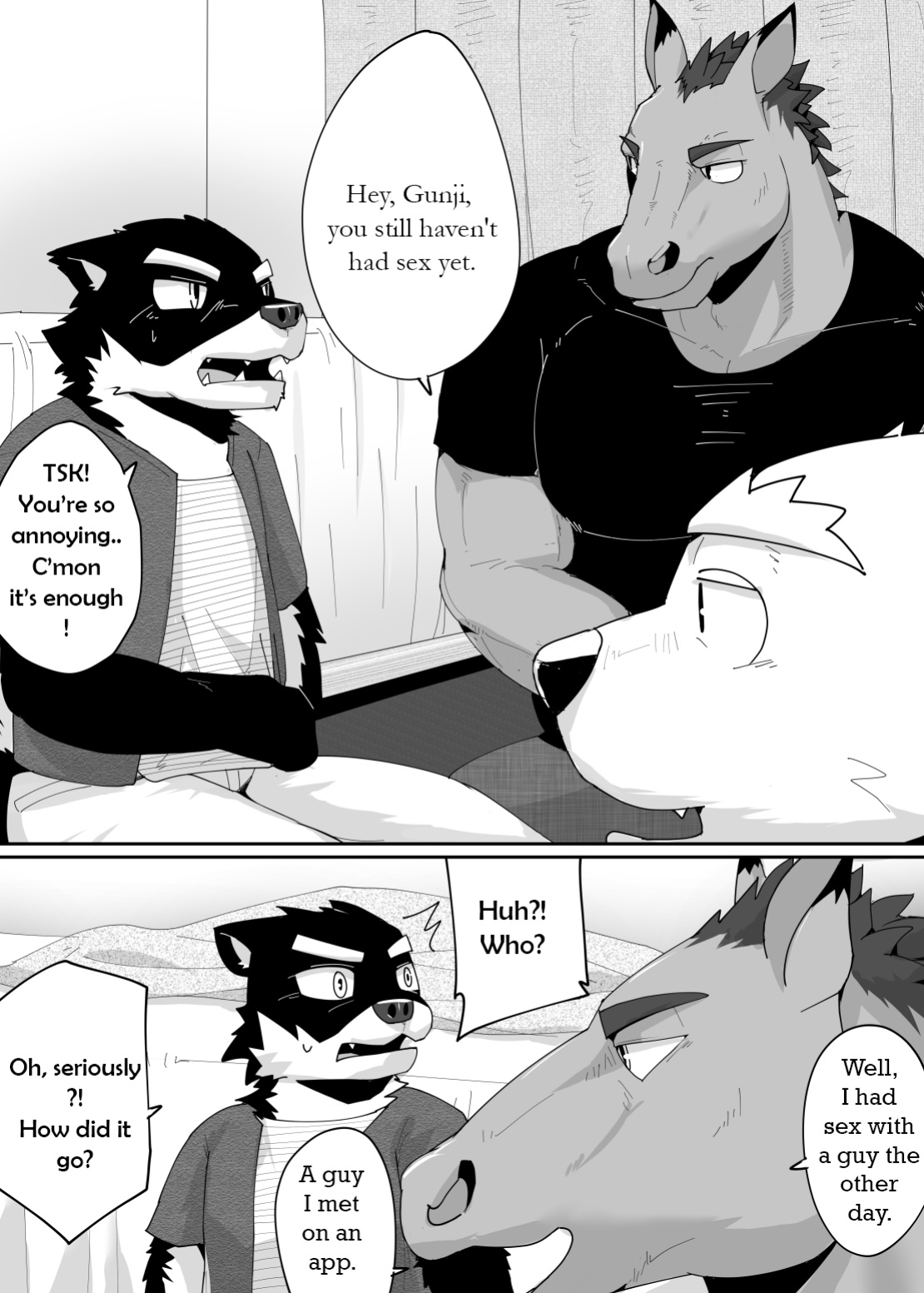[Kyatune] His first time