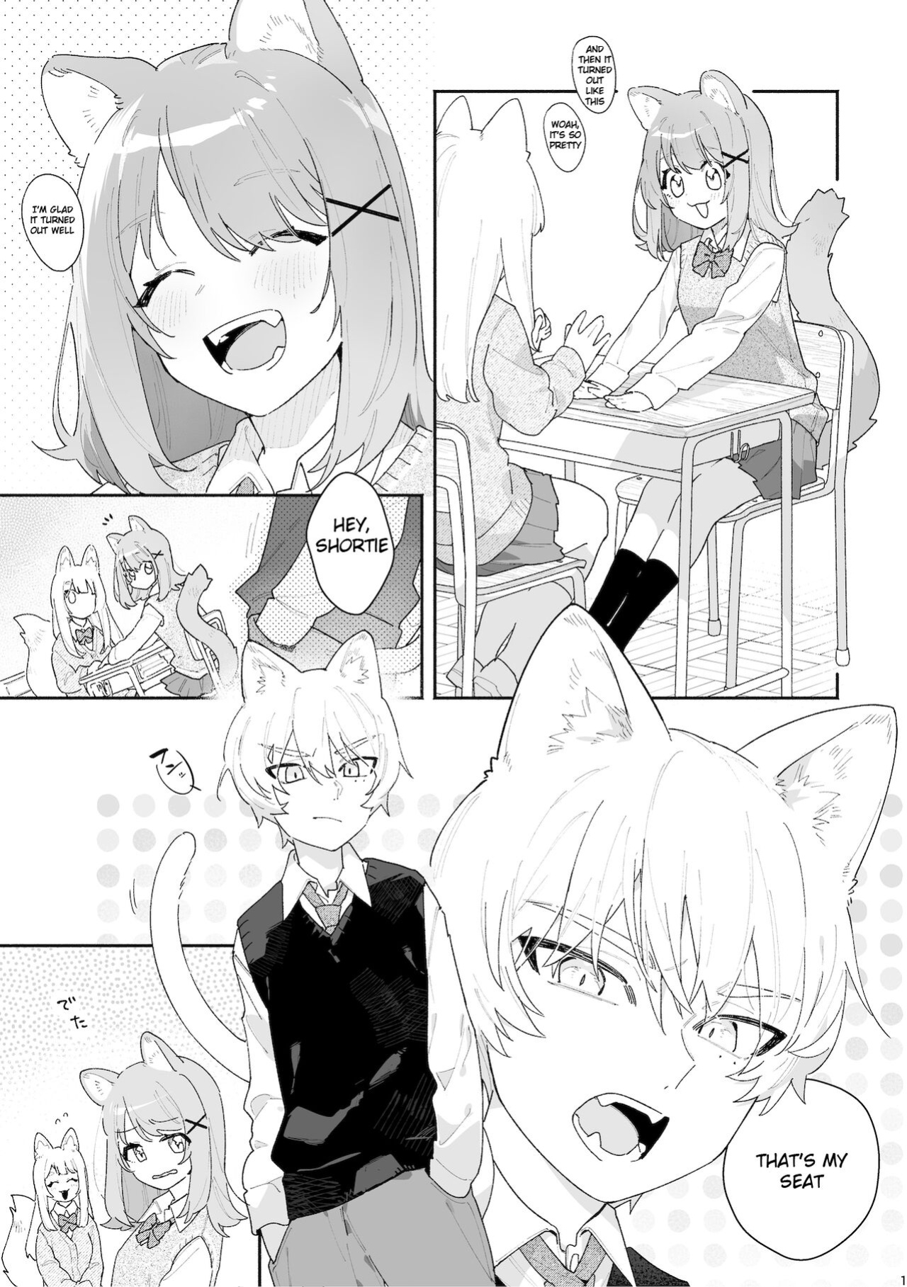 [pink carrot (usachanGET)] ♂ ga Uke. Neko-chan x Neko-kun
