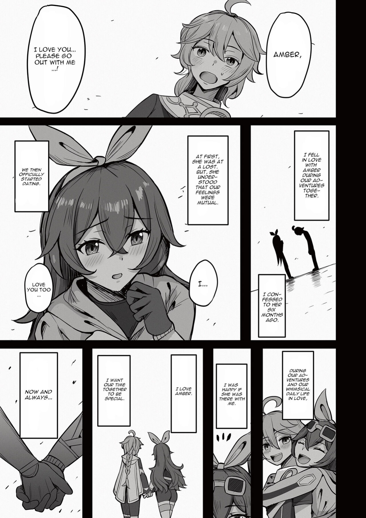 [Mumei Kibou (Nantoka)] Boku, Hontou wa Mona no Koto ga Suki nanda (Genshin Impact)