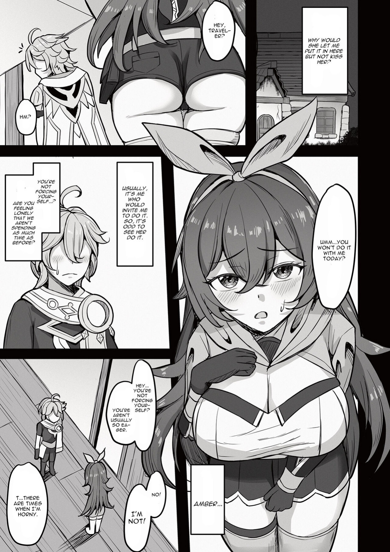 [Mumei Kibou (Nantoka)] Boku, Hontou wa Mona no Koto ga Suki nanda (Genshin Impact)