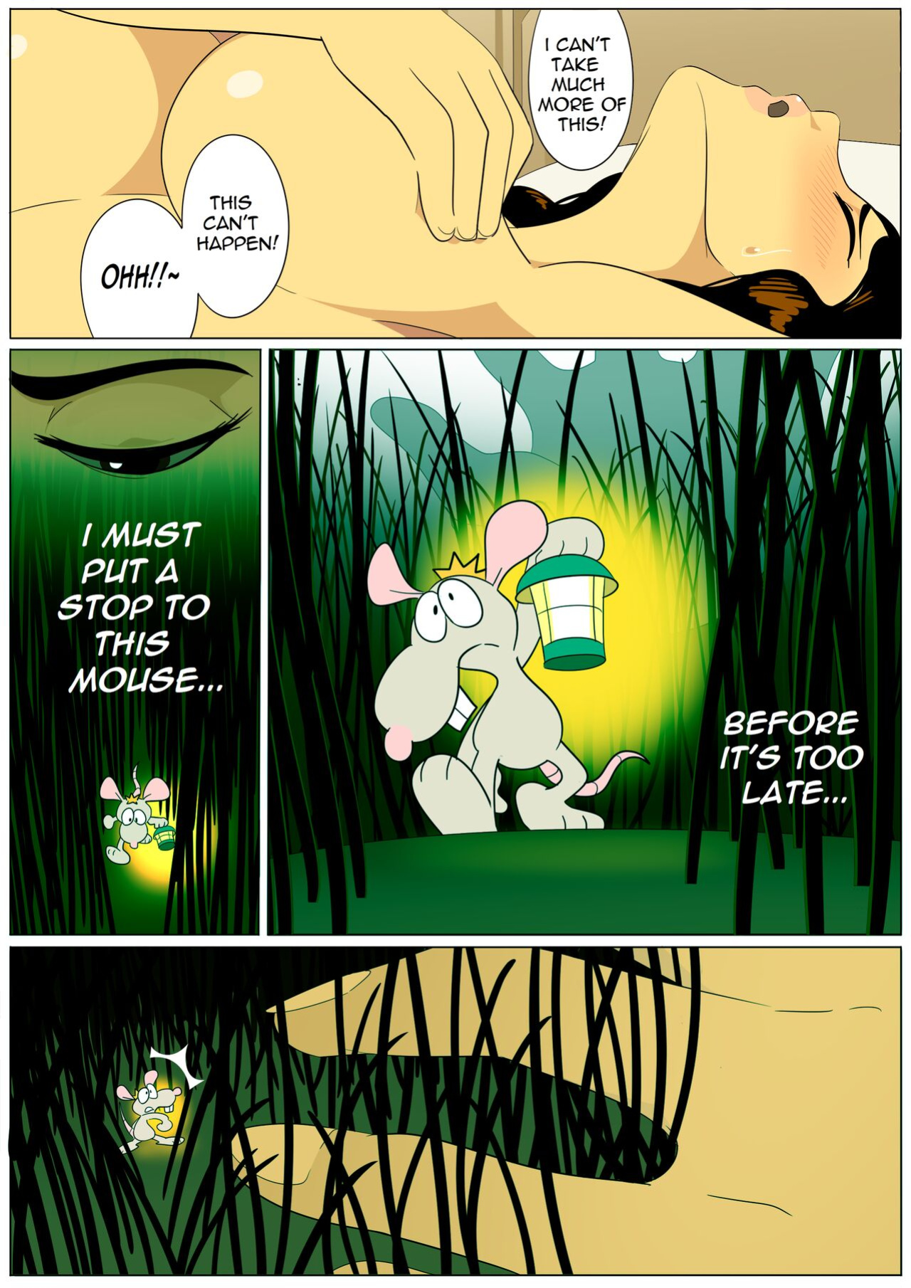 Dangerking11 Mouse and Giantess Continued