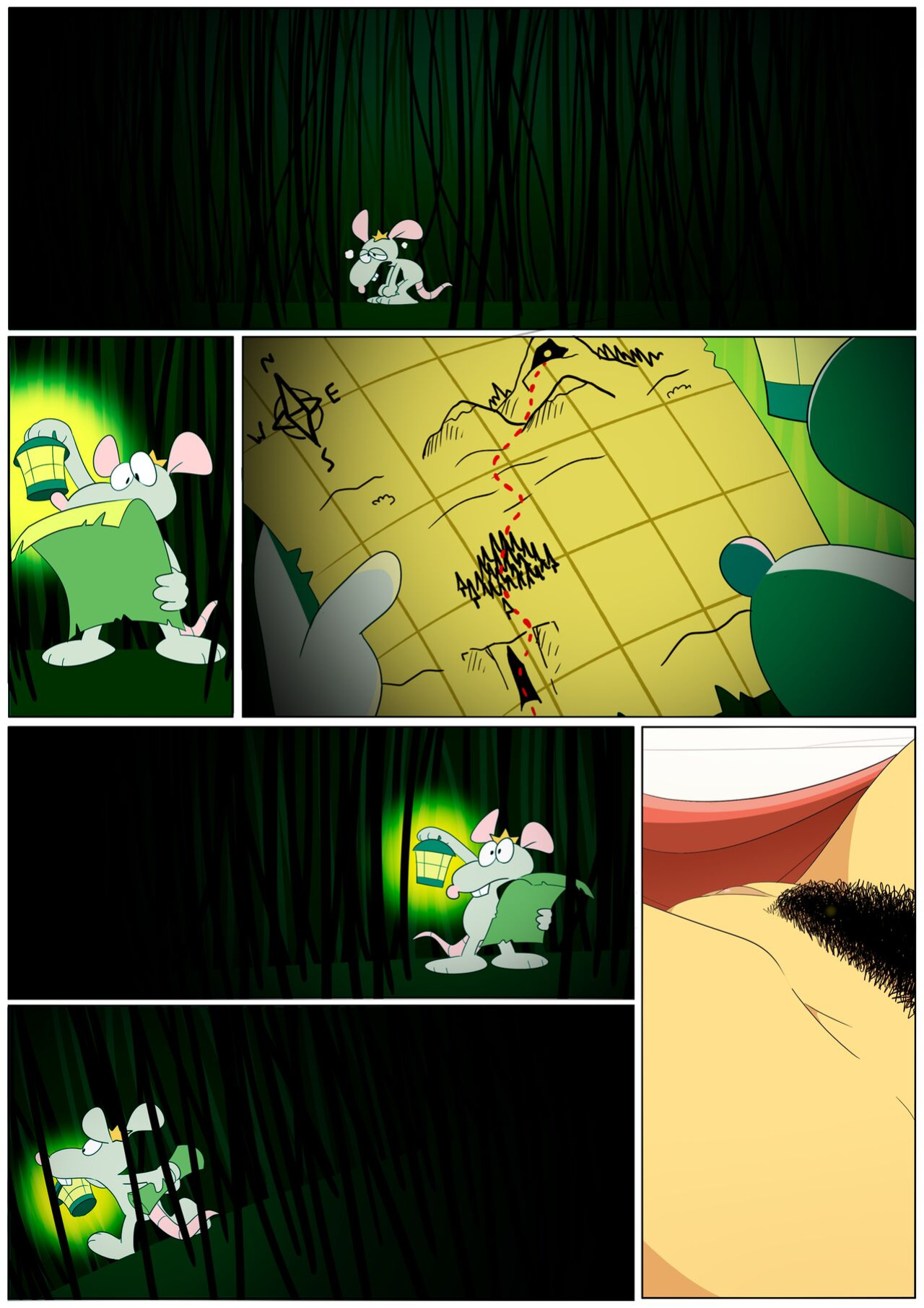Dangerking11 Mouse and Giantess Continued