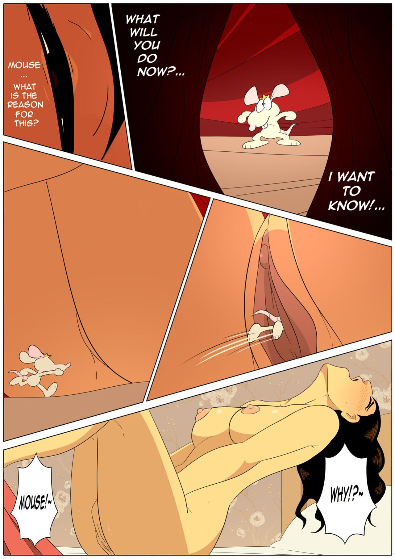 Dangerking11 Mouse and Giantess Continued