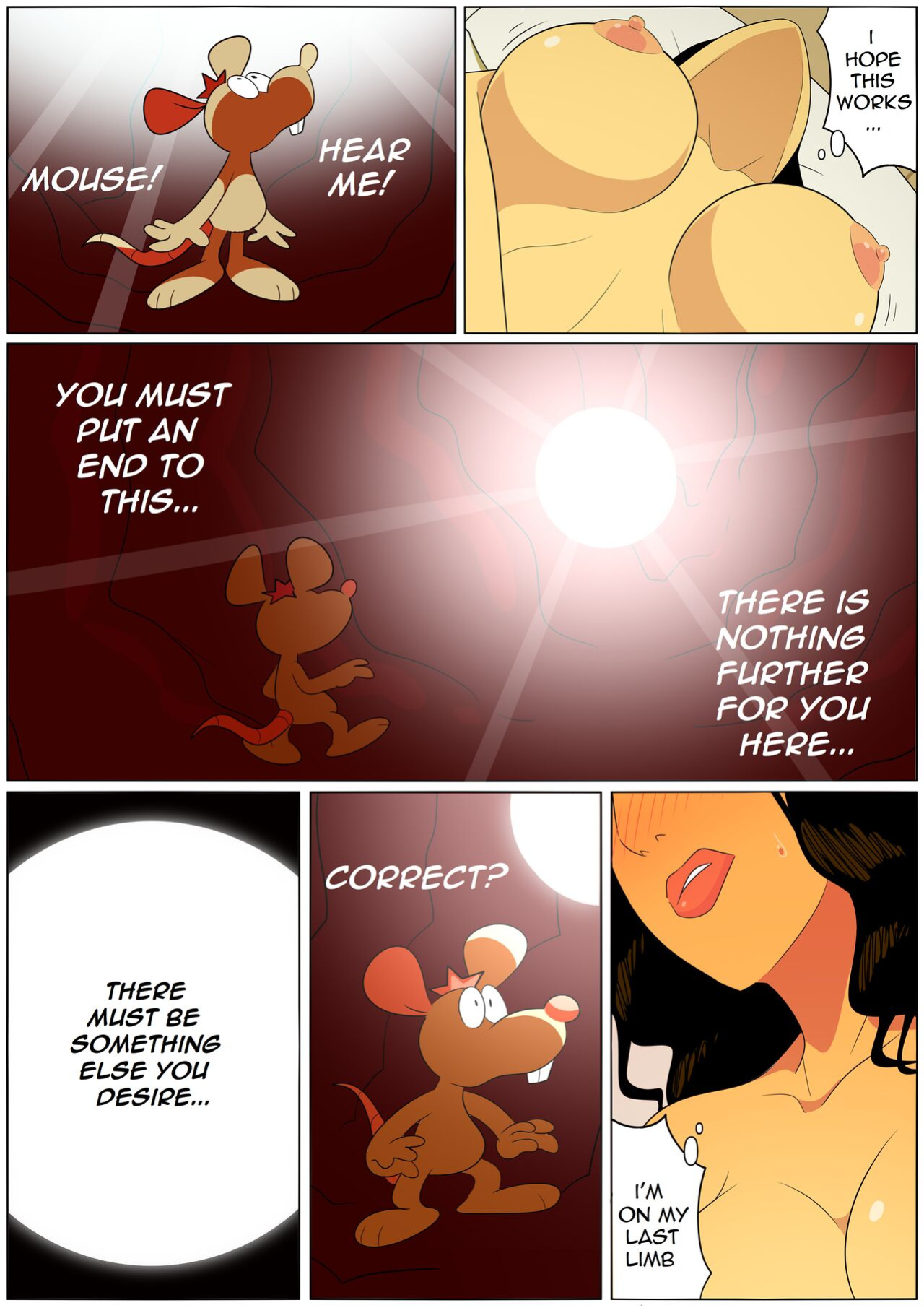 Dangerking11 Mouse and Giantess Continued