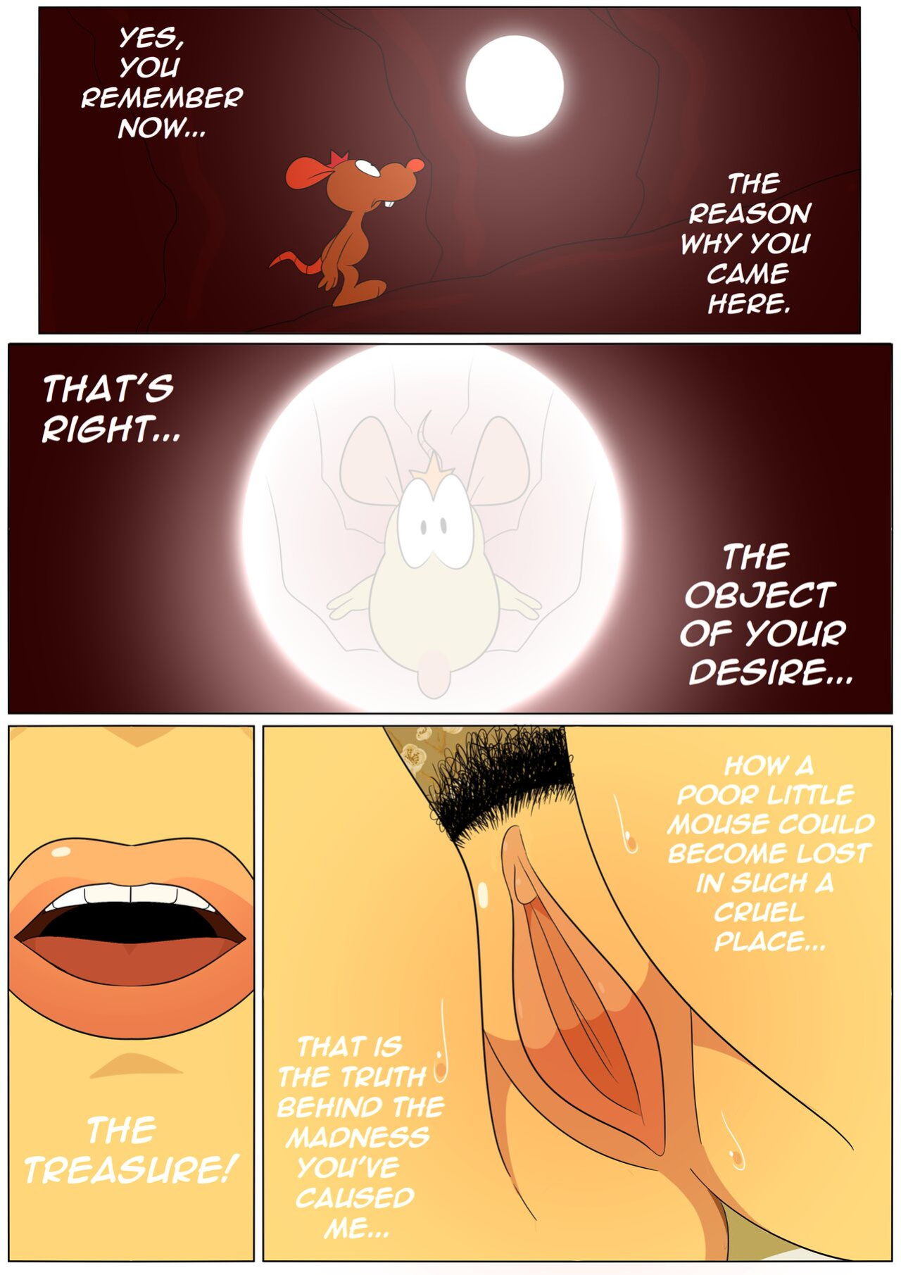 Dangerking11 Mouse and Giantess Continued