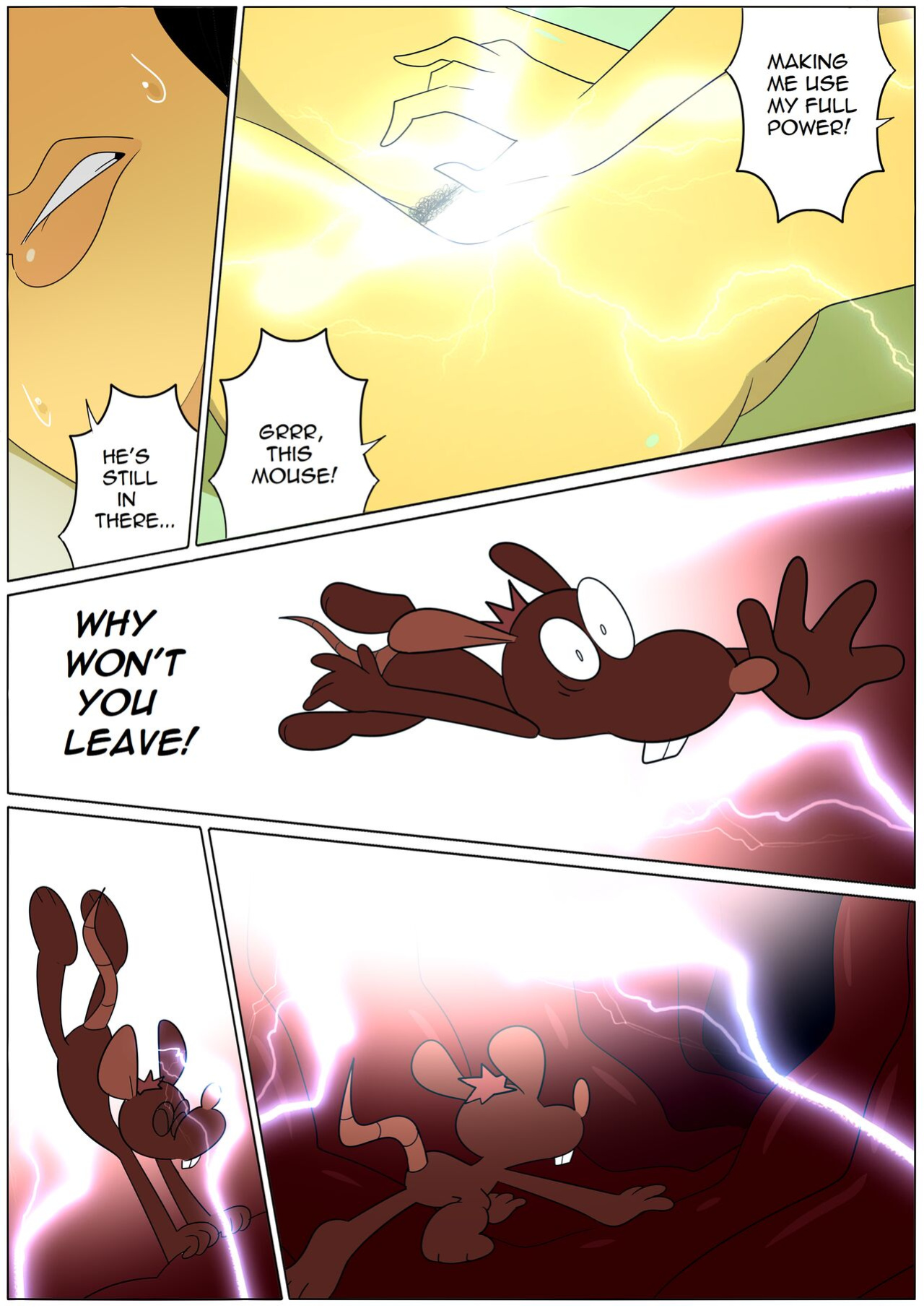 Dangerking11 Mouse and Giantess Continued