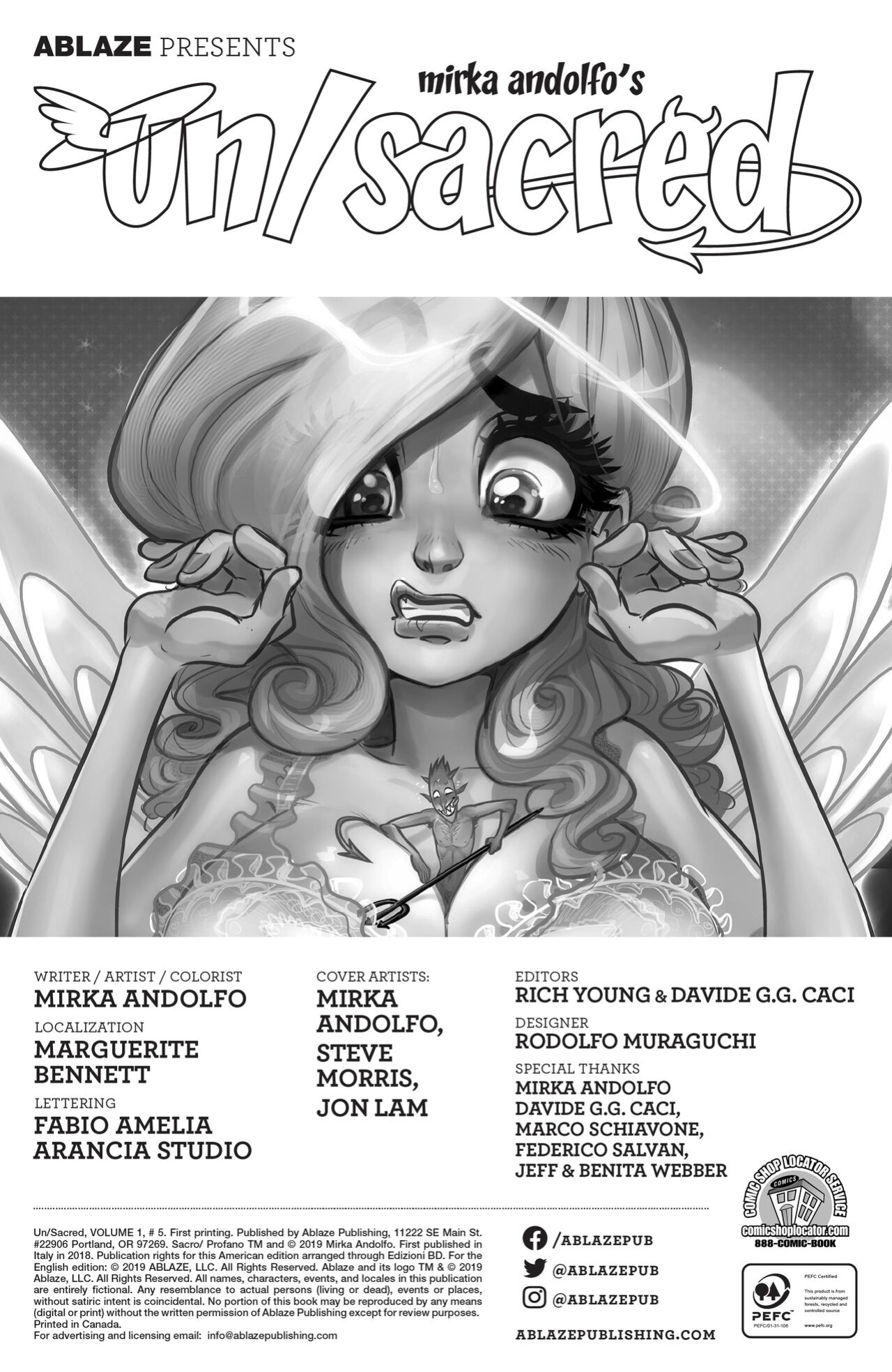 Un/Sacred by Mirka Andolfo Issue 5 of 7