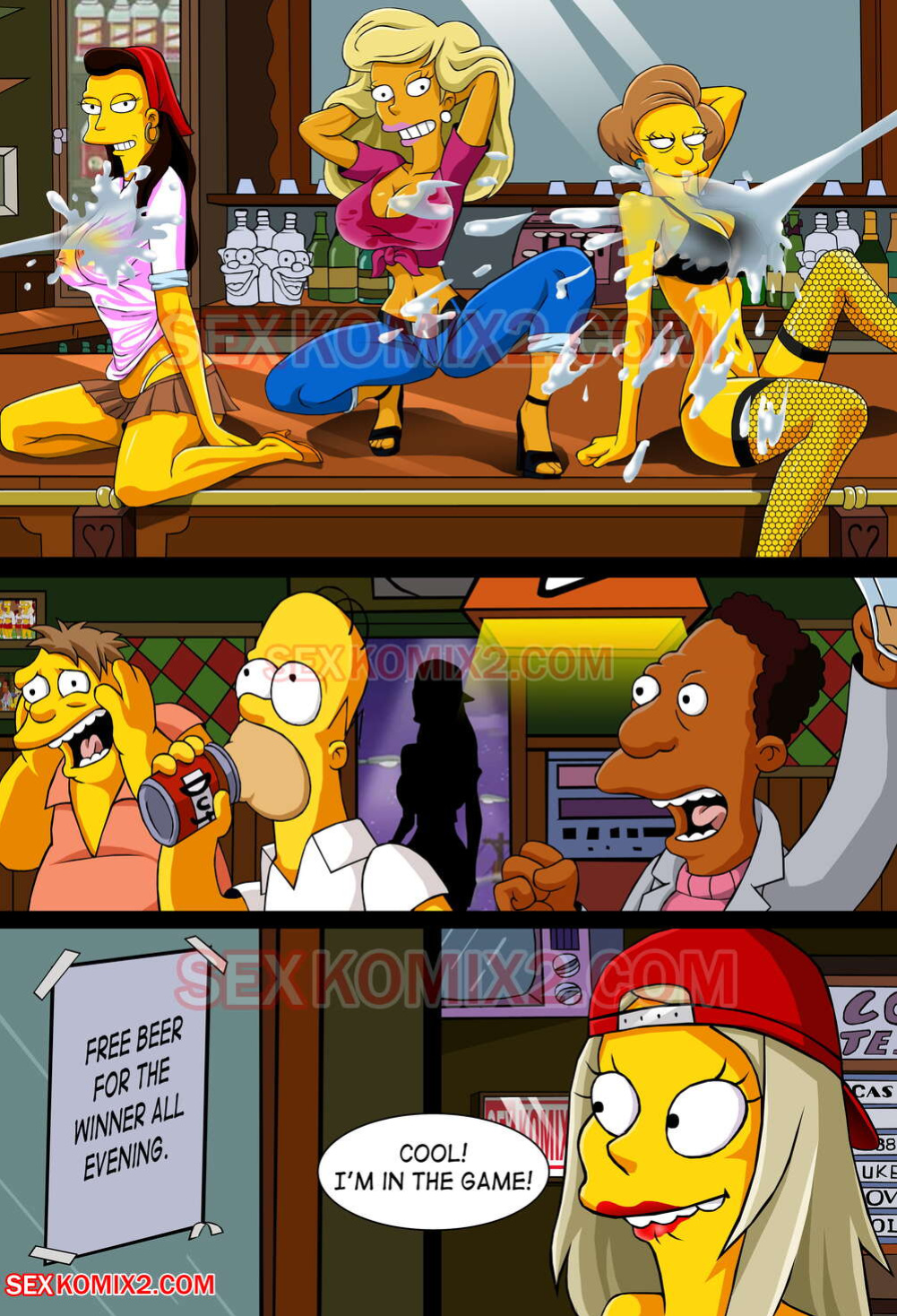 Adventures of Anastasia - Meet me Springfield (The Simpsons) [SexKomix]