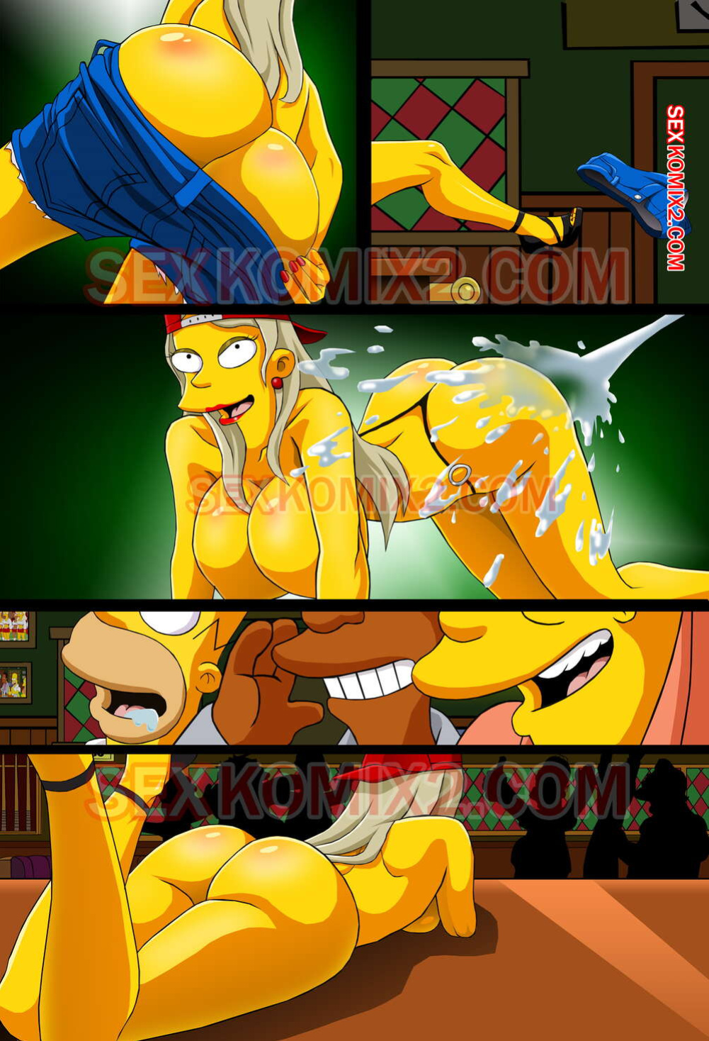 Adventures of Anastasia - Meet me Springfield (The Simpsons) [SexKomix]