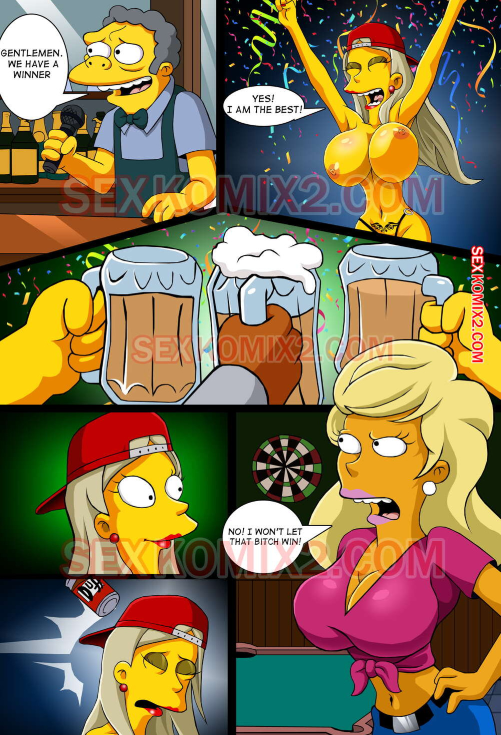 Adventures of Anastasia - Meet me Springfield (The Simpsons) [SexKomix]