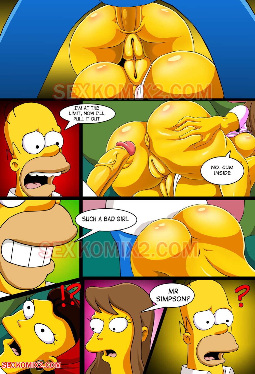 Adventures of Anastasia - Meet me Springfield (The Simpsons) [SexKomix]