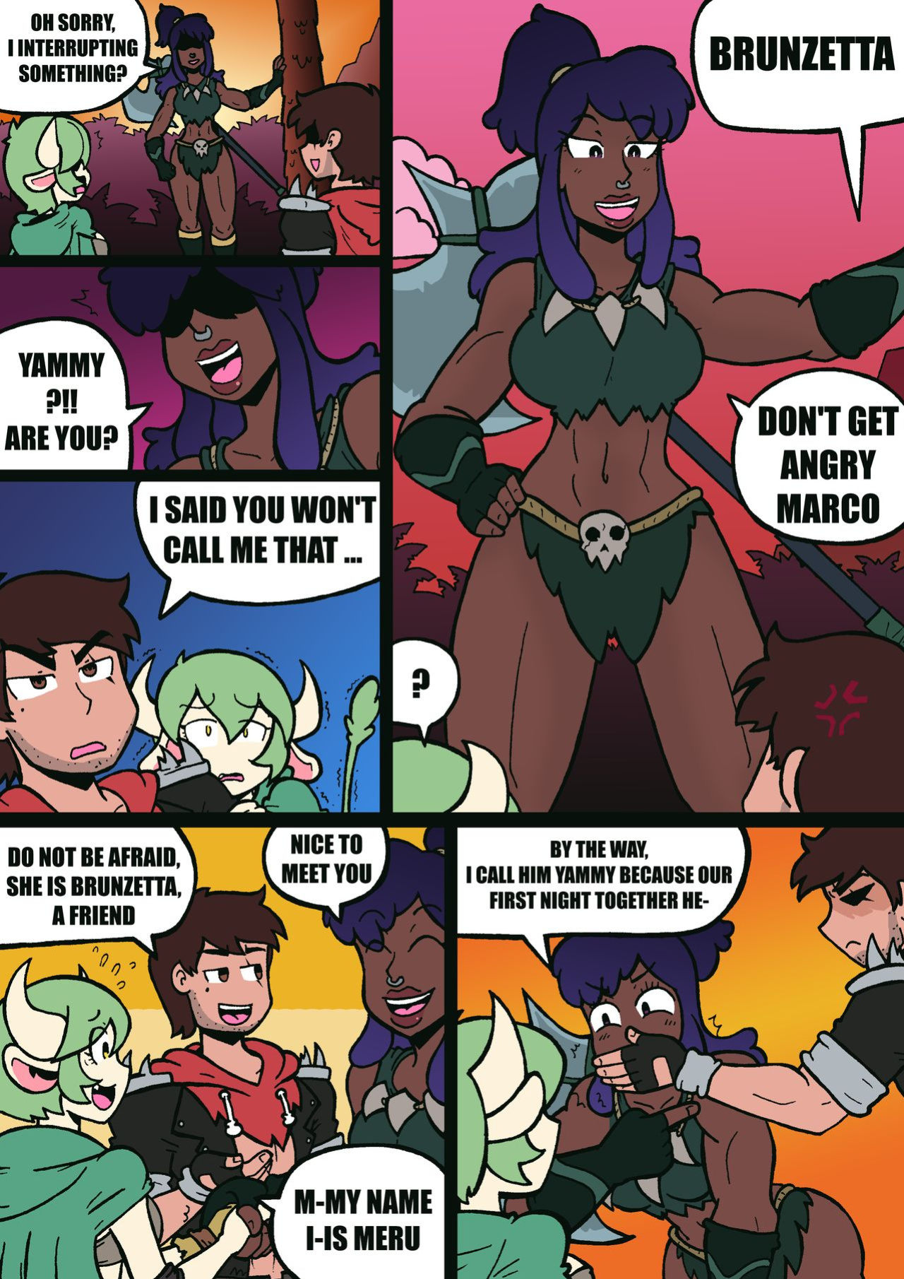 (Malandra Parodias)(Star Vs the Forces of Evil)Marco Harem Neverzone World (complete)