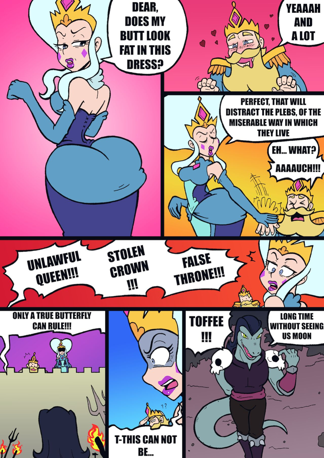 (Malandra Parodias)(Star Vs the Forces of Evil)Marco Harem Neverzone World (complete)