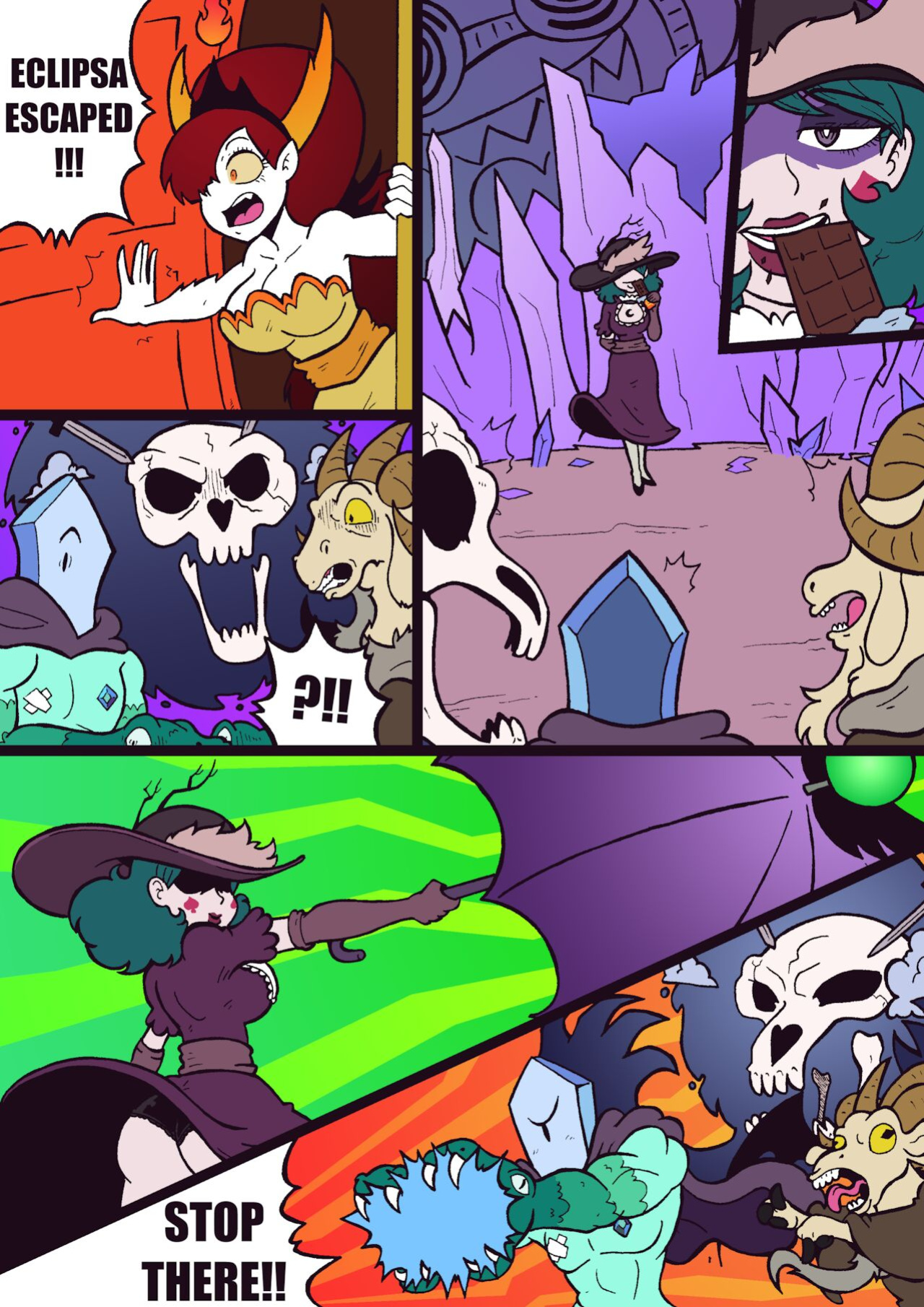 (Malandra Parodias)(Star Vs the Forces of Evil)Marco Harem Neverzone World (complete)