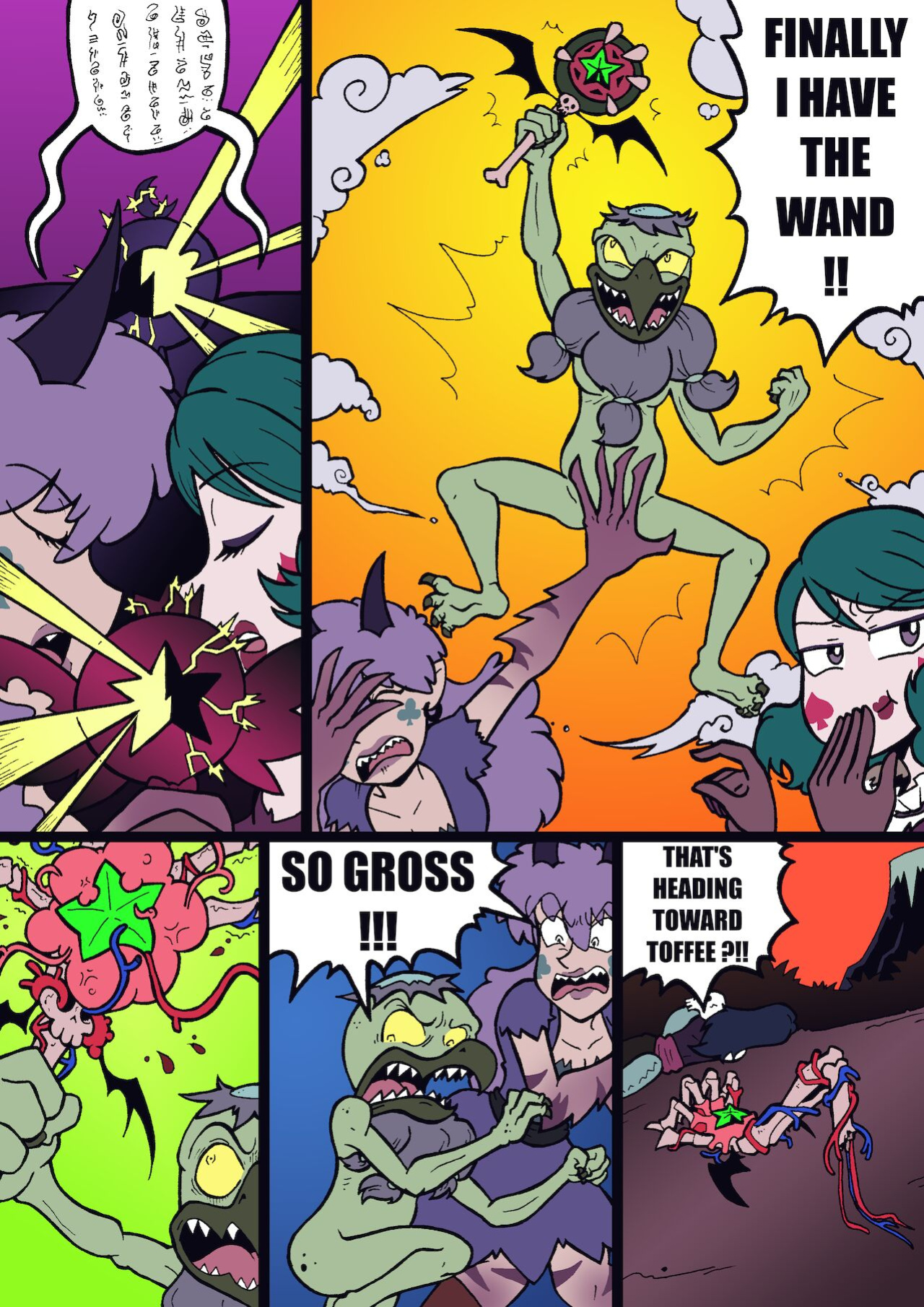 (Malandra Parodias)(Star Vs the Forces of Evil)Marco Harem Neverzone World (complete)