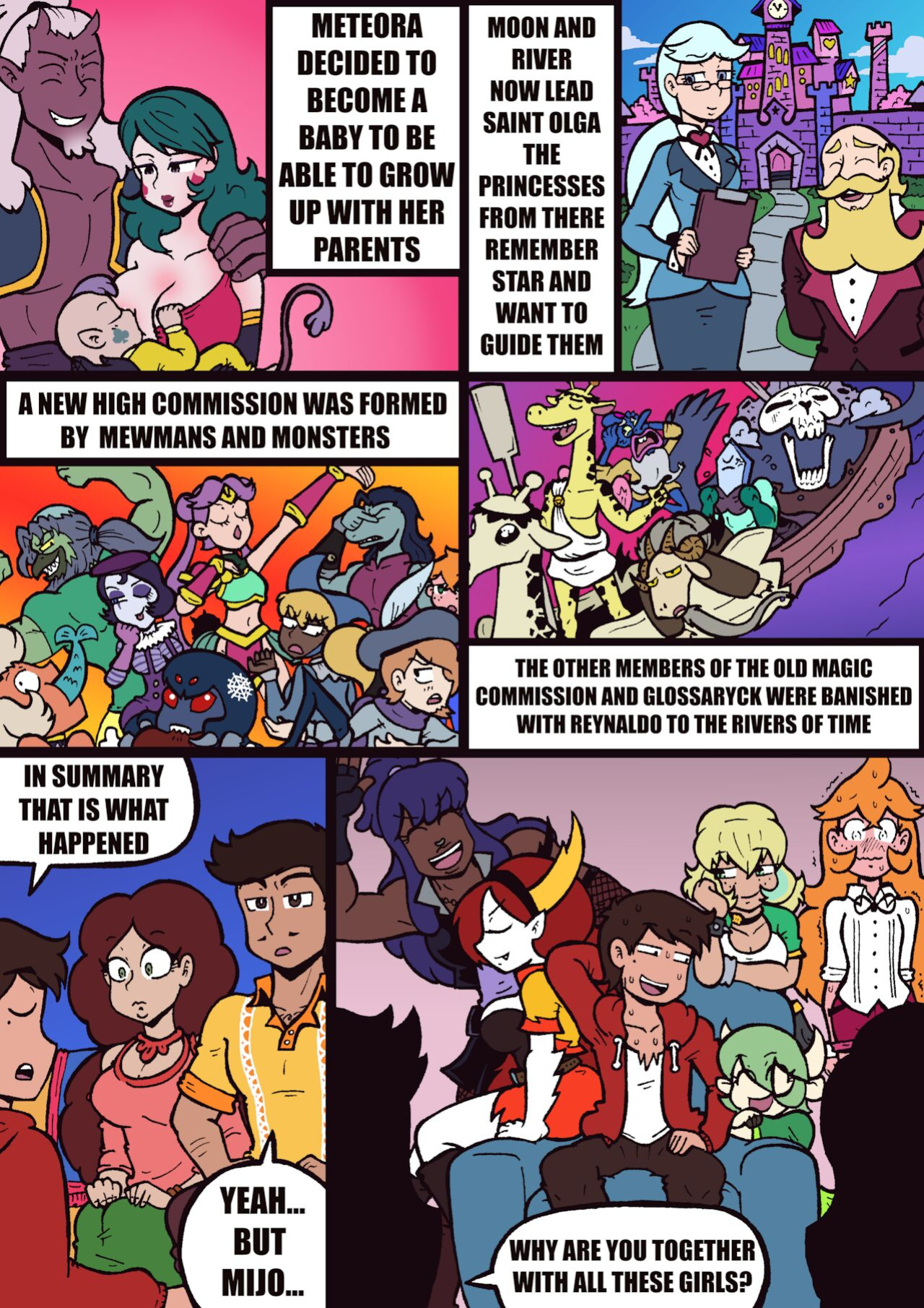 (Malandra Parodias)(Star Vs the Forces of Evil)Marco Harem Neverzone World (complete)