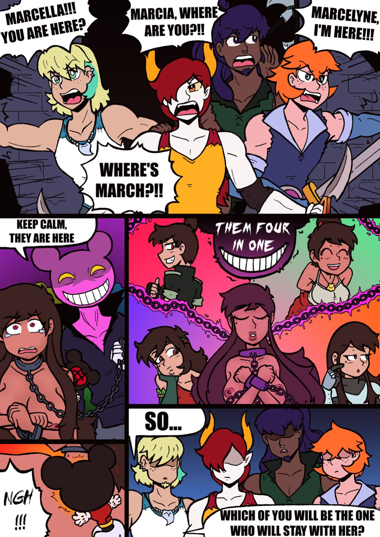 (Malandra Parodias)(Star Vs the Forces of Evil)Marco Harem Neverzone World (complete)