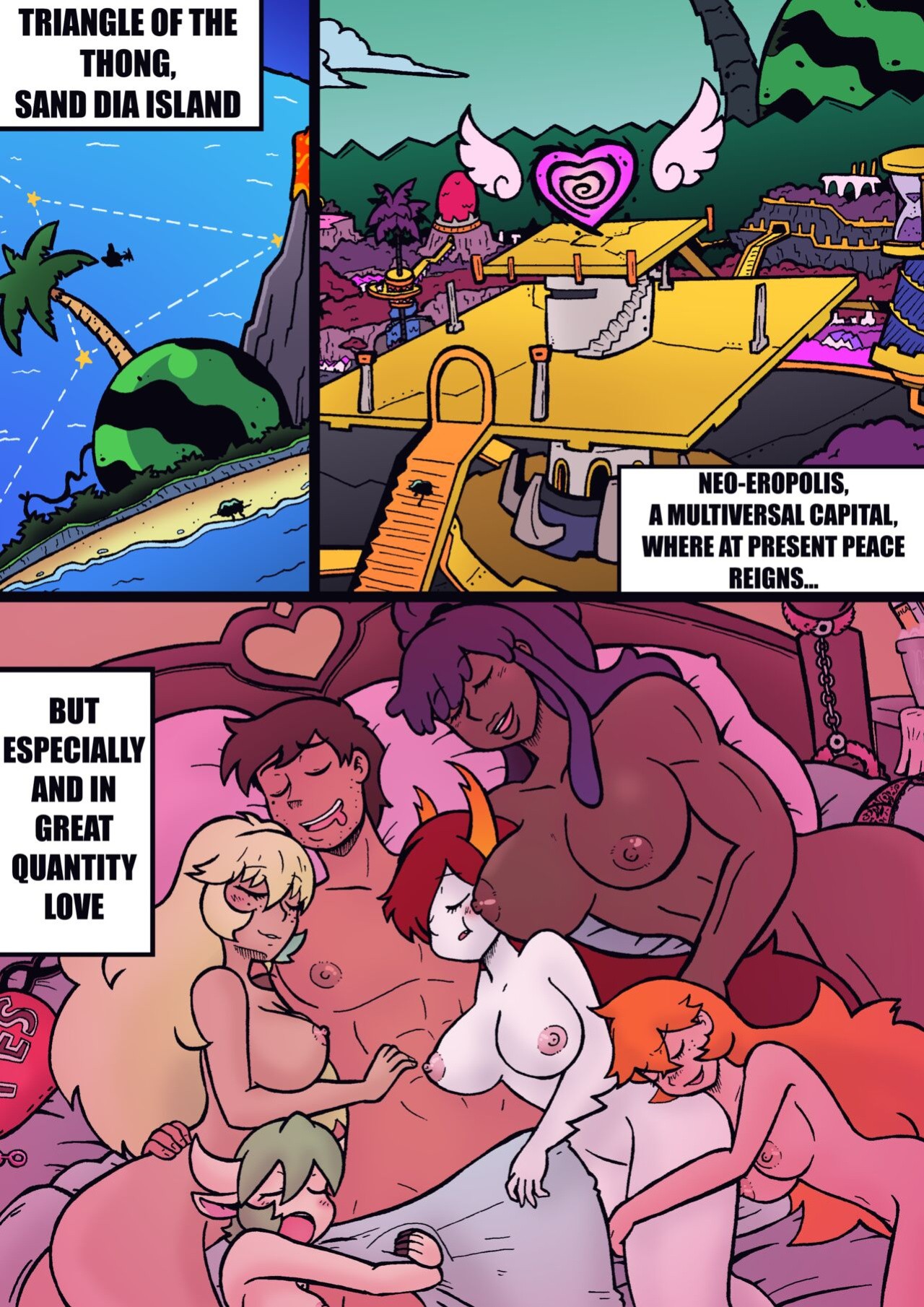(Malandra Parodias)(Star Vs the Forces of Evil)Marco Harem Neverzone World (complete)