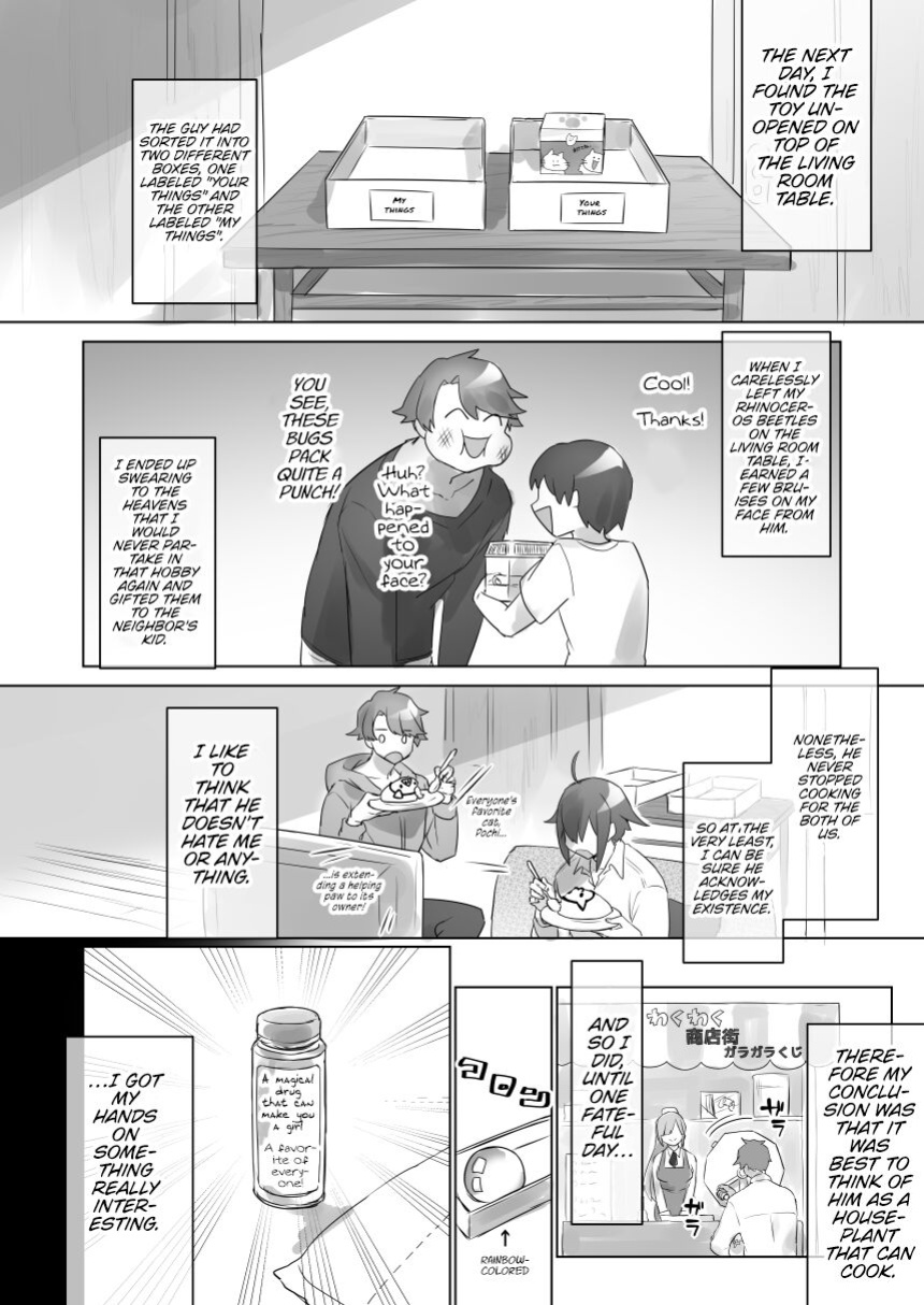 [Wakuwaku Yotonjo. (Pokoten)] Jotaika shita Mama Machigaete Danshi Toile ni Haittara Hentai ni Tsukamatte Sex-chuu ni Hounyou suru no ga Suki ni Naru TS-ko no Hanashi {Chrysanthemum}