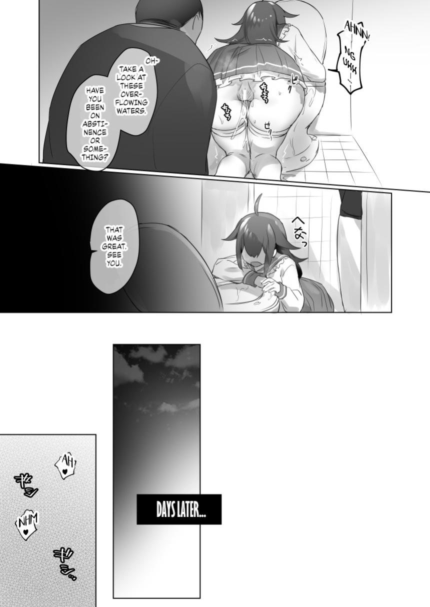 [Wakuwaku Yotonjo. (Pokoten)] Jotaika shita Mama Machigaete Danshi Toile ni Haittara Hentai ni Tsukamatte Sex-chuu ni Hounyou suru no ga Suki ni Naru TS-ko no Hanashi {Chrysanthemum}
