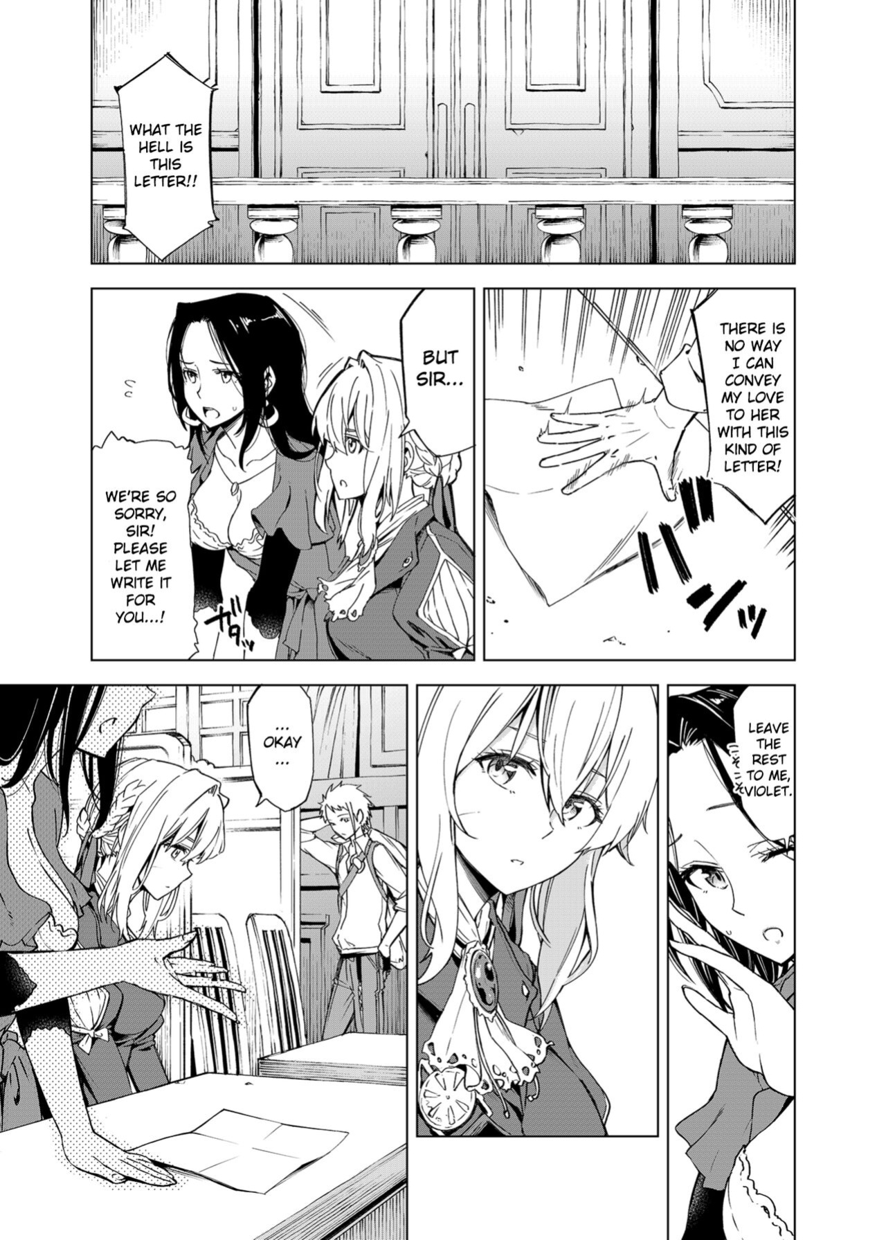 [SMUGGLER (Kazuwo Daisuke)] (I cannot) understand love. (Violet Evergarden) [Gagak_Ireng]