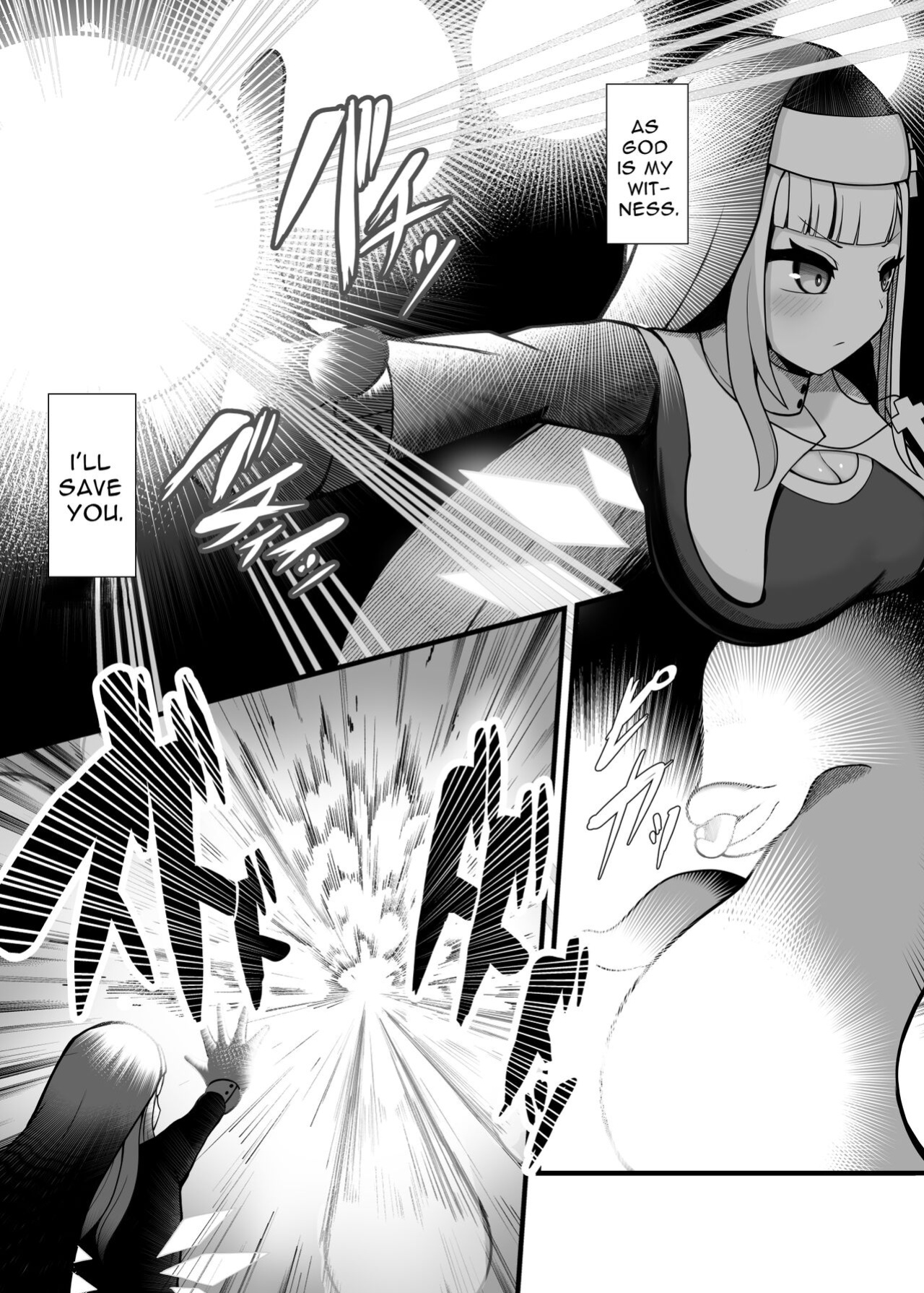 [Bonnouji Yura (Bonnouji Yura)] Exorcist Nun Tentacle Seedbed Book