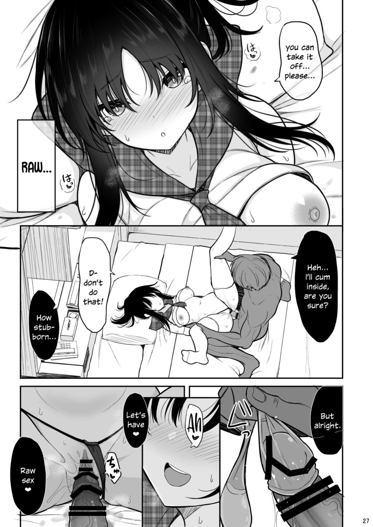 [Nekonokone (Takeyuu)] Seiso na Kanojo o Nakadashi Chuudoku ni Saseru made [SDTLs]