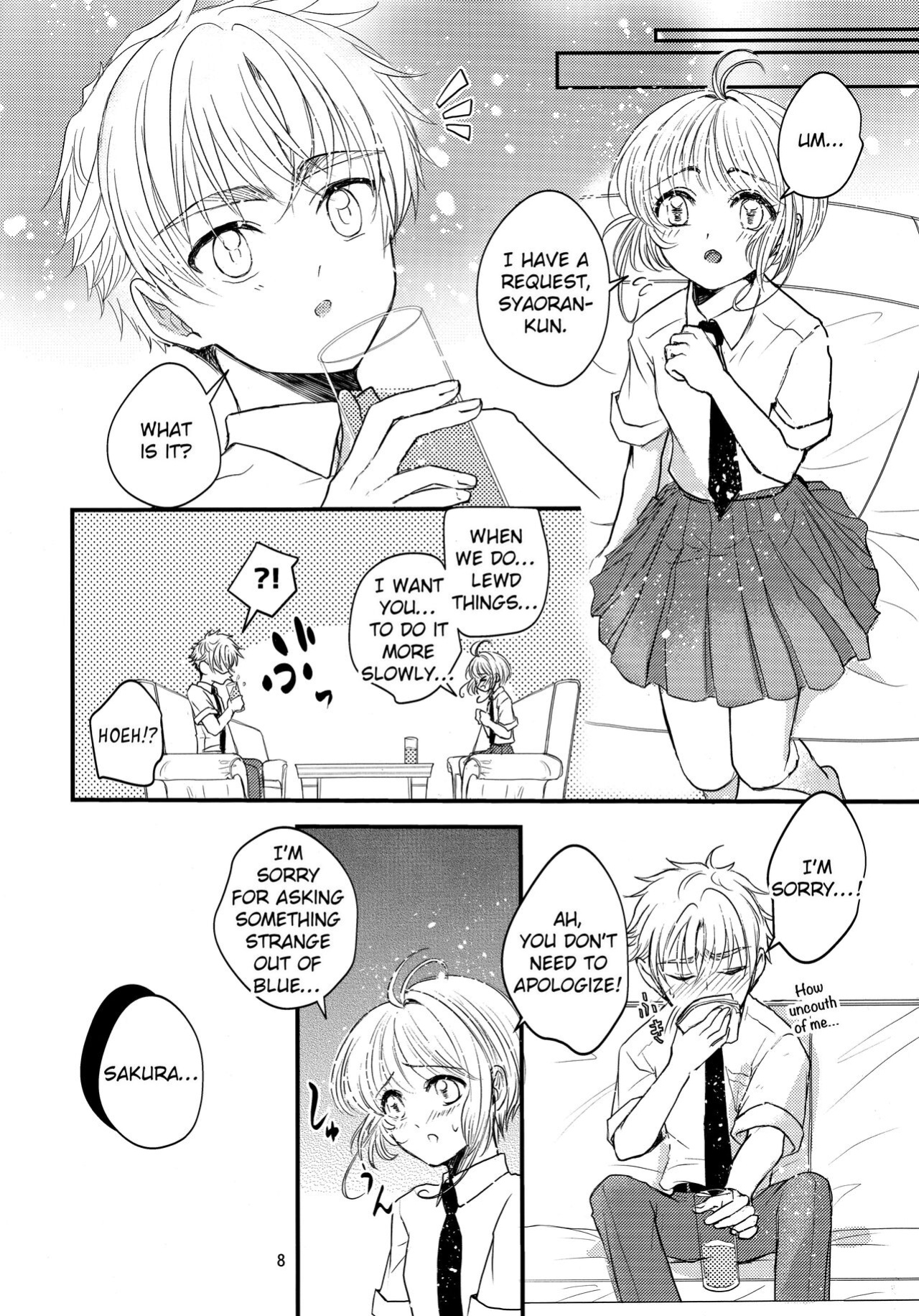 (C96) [Damaru. (Yumako, Kaede Sago, Hachimitsu Yuu)] Suki na Hito to wa OO Shitai (Cardcaptor Sakura) [EroGPx]