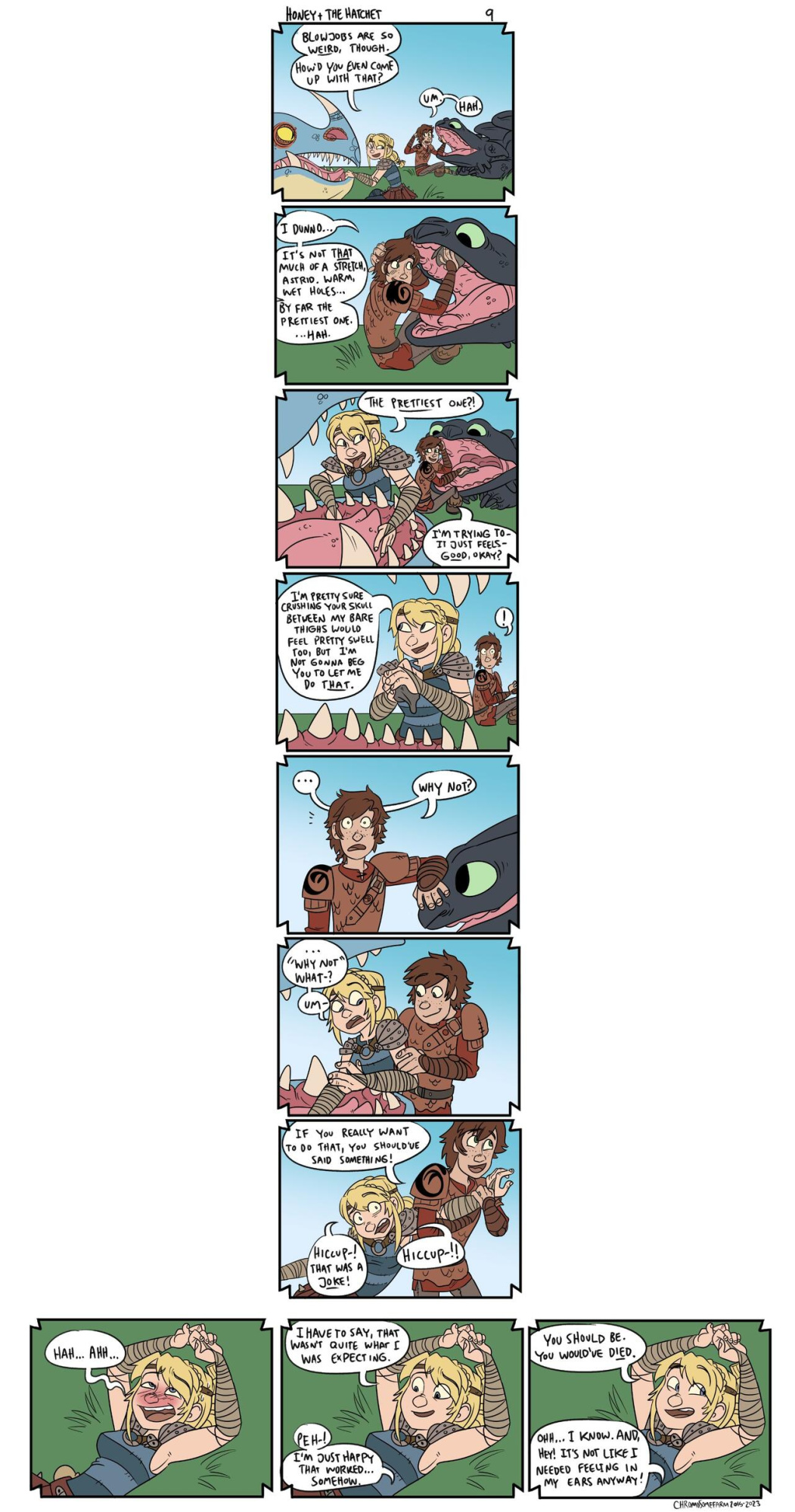 [ChromosomeFarm] Honey and the Hatchet (HTTYD)
