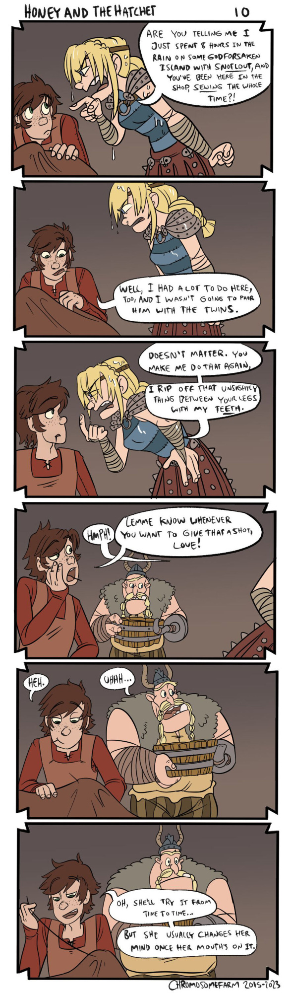 [ChromosomeFarm] Honey and the Hatchet (HTTYD)