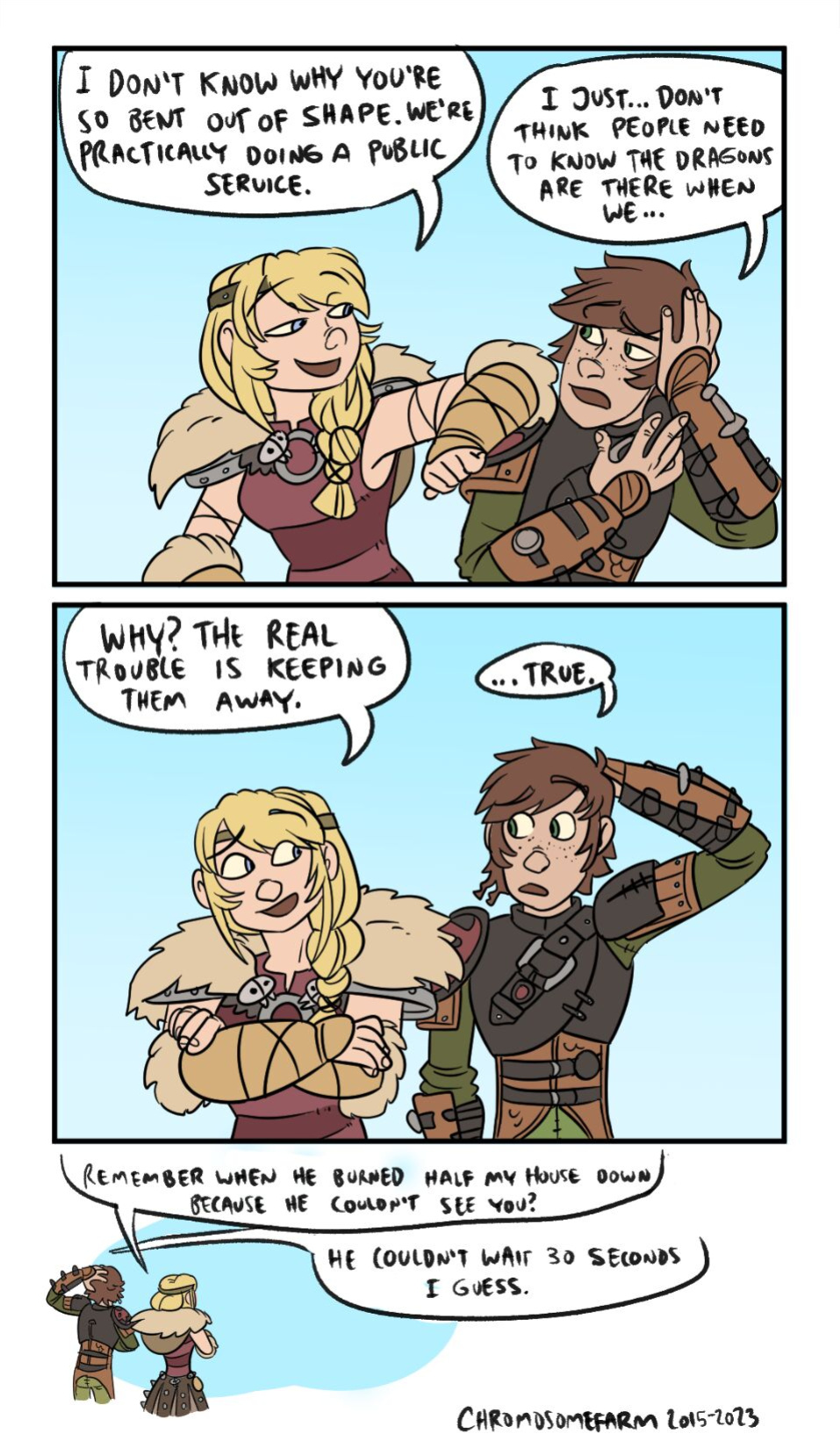 [ChromosomeFarm] Honey and the Hatchet (HTTYD)