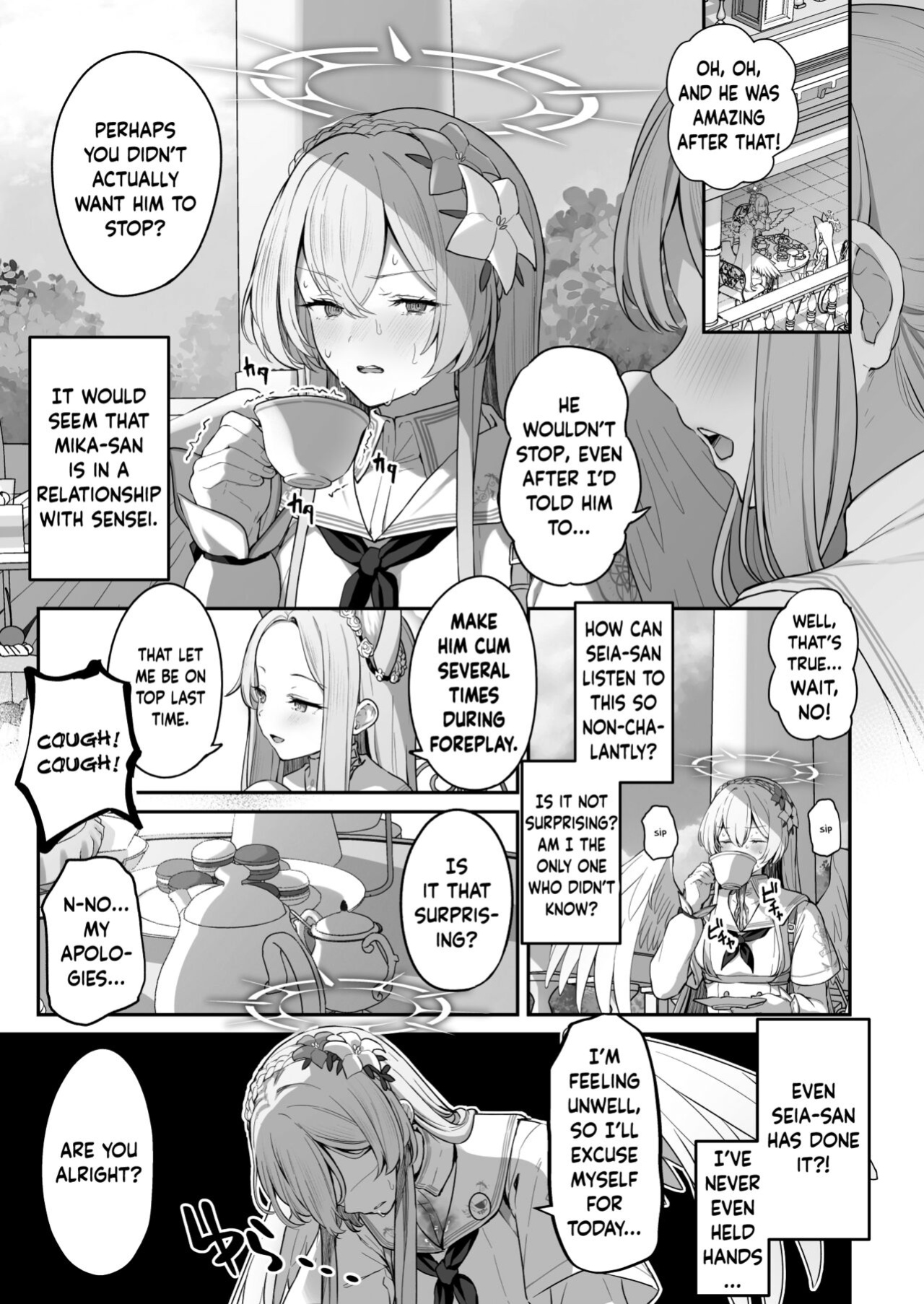 [Horumon Curry (Tobimura)] Watashitachi no Tea Party ga Sukebe na Hazu Arimasen! | Our Tea Party Host Can't Be A Pervert! (Blue Archive) [Douzo Lad Translations]