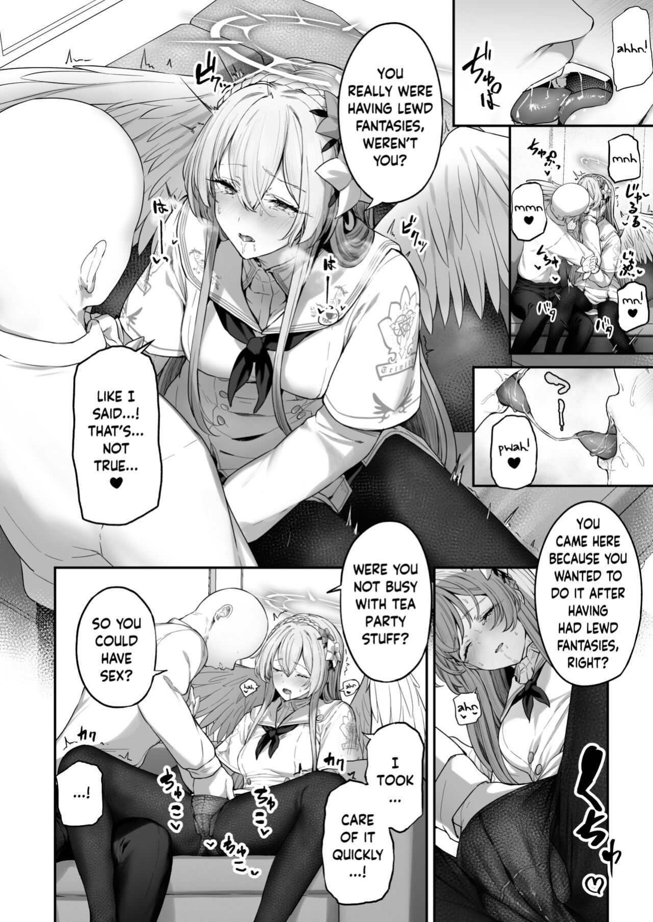 [Horumon Curry (Tobimura)] Watashitachi no Tea Party ga Sukebe na Hazu Arimasen! | Our Tea Party Host Can't Be A Pervert! (Blue Archive) [Douzo Lad Translations]