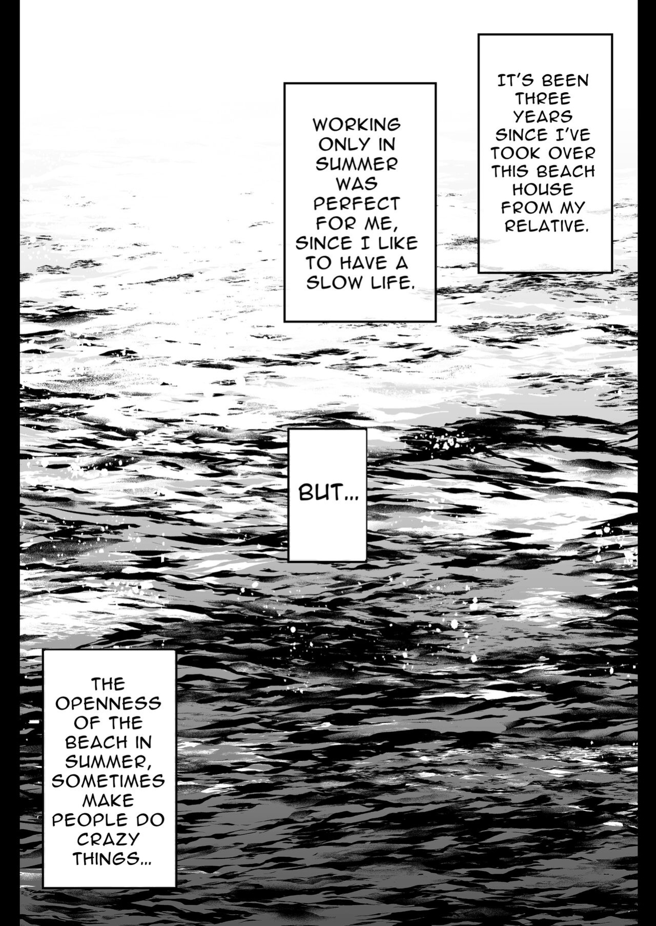[Nezumi no Haha (Nezumi Nobo)] Umi no Ie, Hitozuma Tenchou Makanai Koubiroku | A Record Of Having Sex With A Married Woman At A Beach House [Solid Rose]