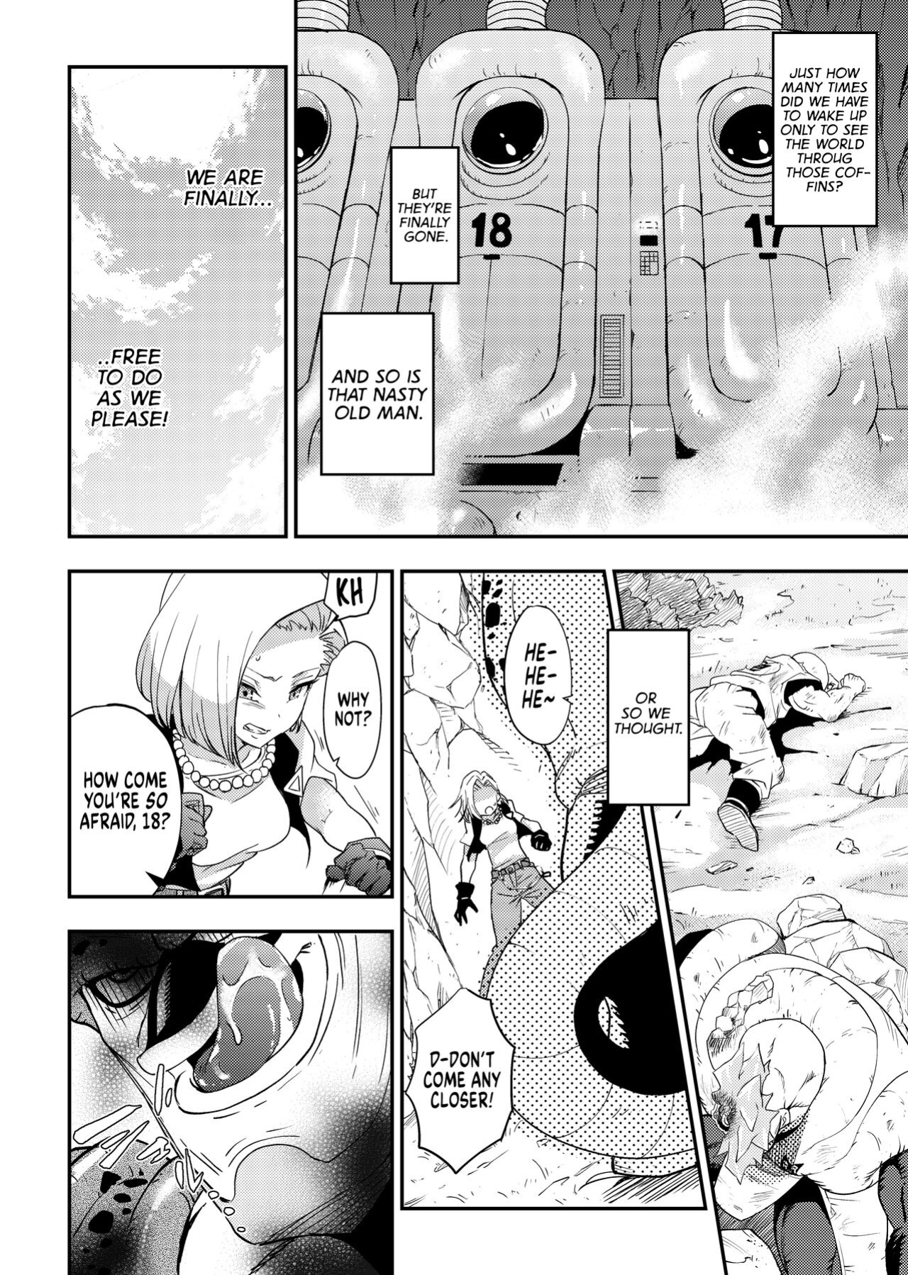 [Ameiro Biscuit (Susuanpan)] Cell no Esa - ~Hansuu Hen~ | Cell's Feed ~Regurgitation~ (Dragon Ball Z) [MegaFagget]
