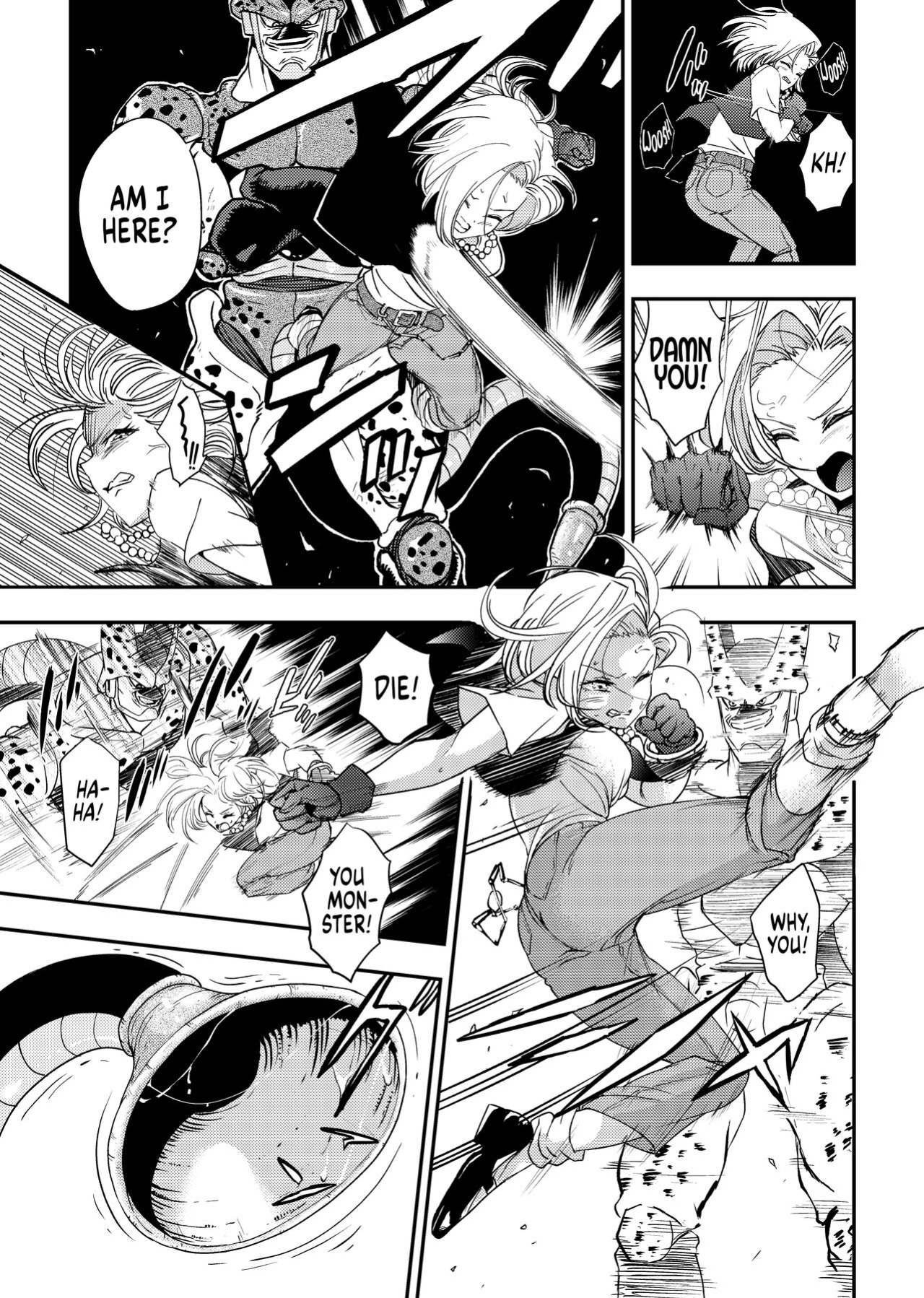 [Ameiro Biscuit (Susuanpan)] Cell no Esa - ~Hansuu Hen~ | Cell's Feed ~Regurgitation~ (Dragon Ball Z) [MegaFagget]
