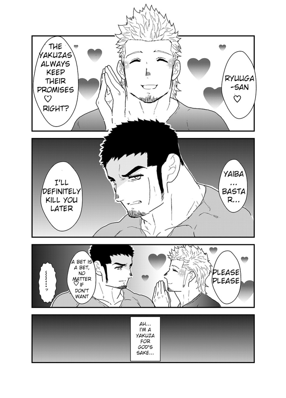 [Ikariyu (Yamome)] If you let the Yakuza cosplay as a Delivery Company {A.R}