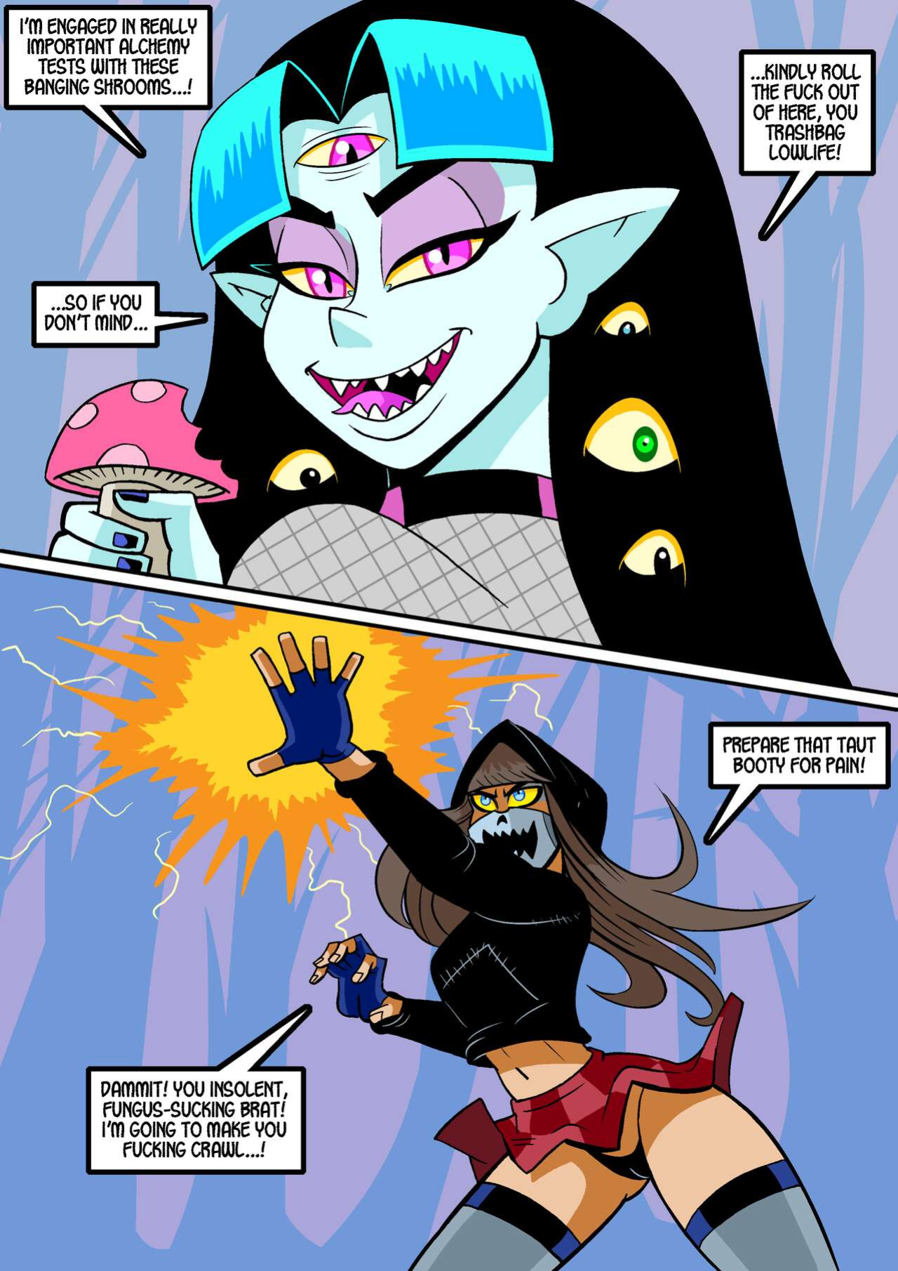 [Curtsibling] Flan Vs Gloom