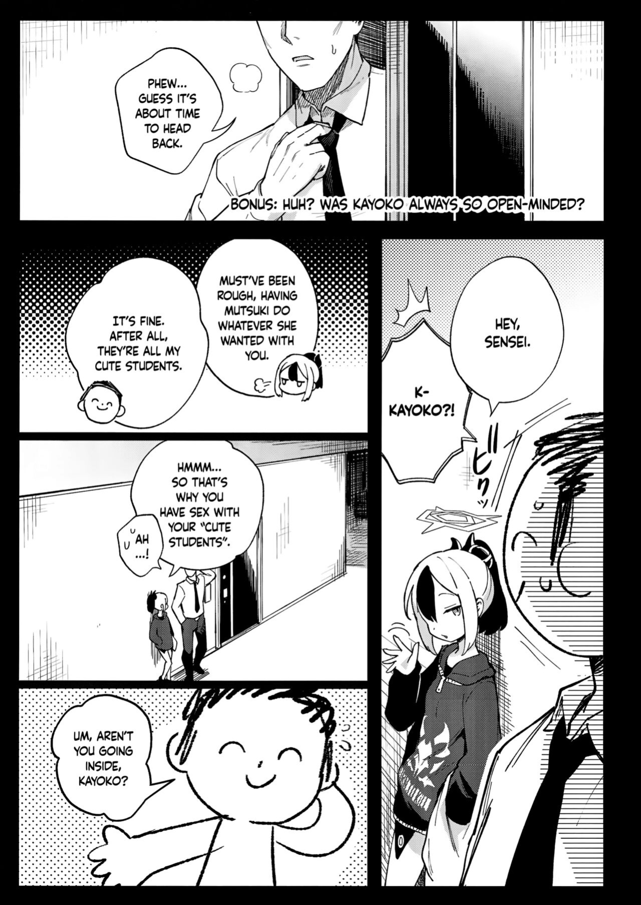 (C102) [Chouzankai (TER)] Sensei to Seito no Kankei tte Konna ni mo Open nanoo!? | Are Teacher-Student Relationships This Open?! (Blue Archive) [Douzo Lad Translations]