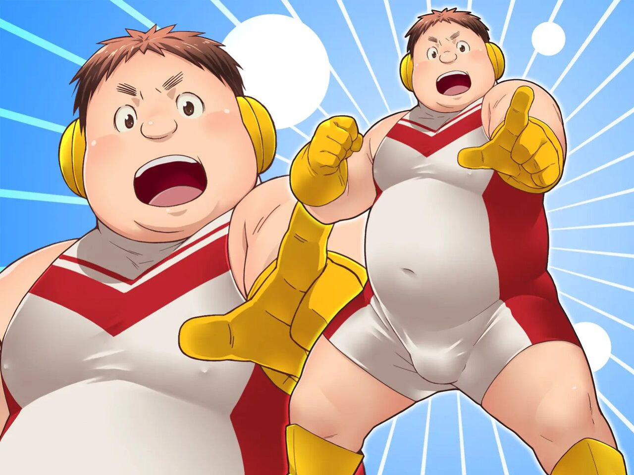 [Magumani (Maguma Taishi)] Eightron ~Chubby Boy Hero Humiliation Volume~