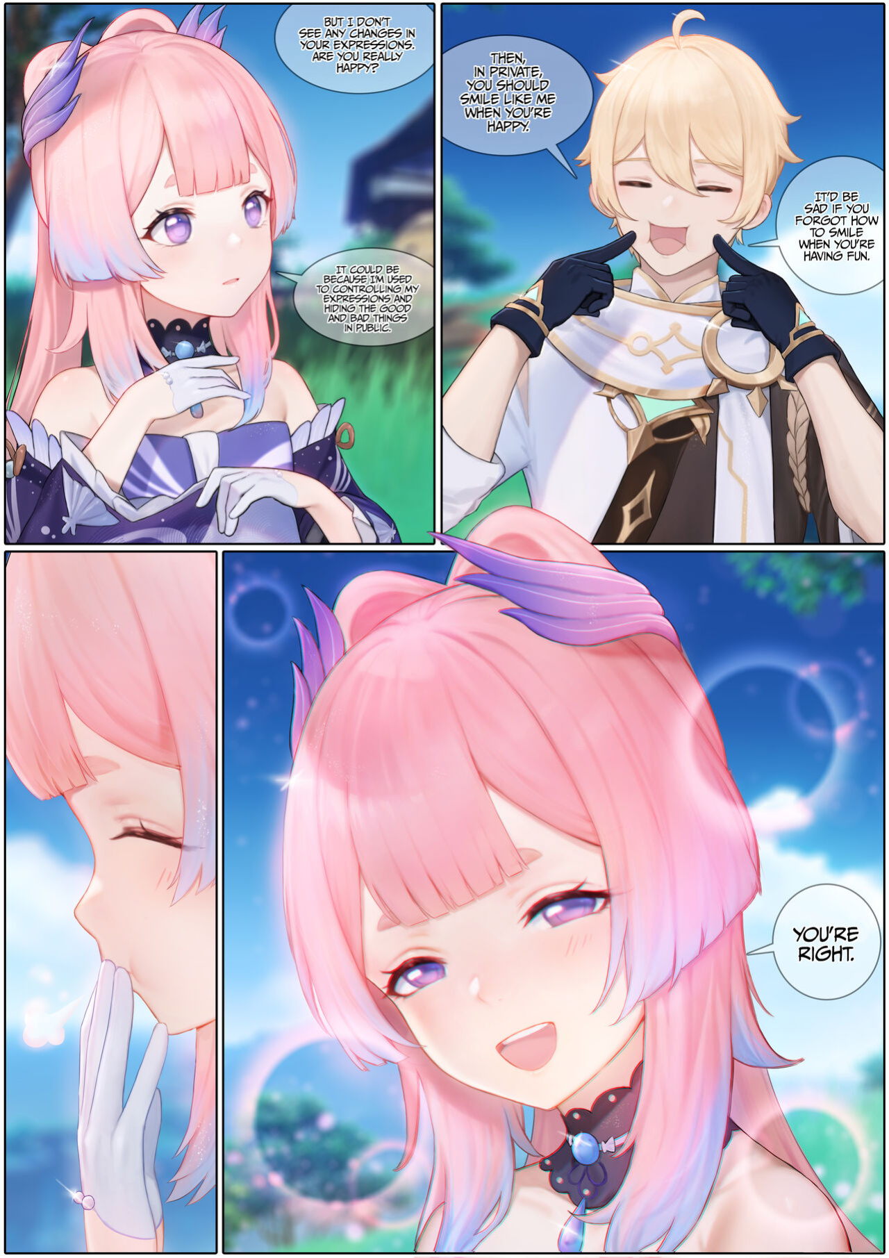 [Reikoku na Haizara] Flustered Kokomi (Genshin Impact) [LunaticSeibah + Papo41]