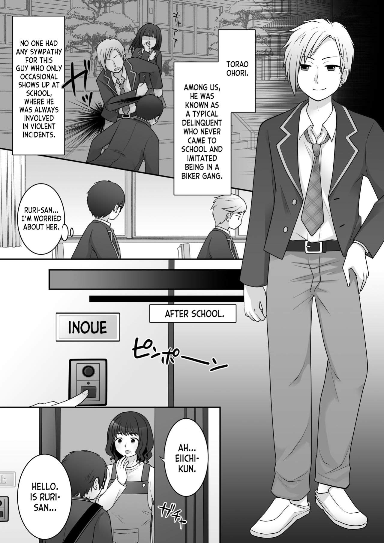 [TSF Mousou Chikusekijo (Kuratsuka Riko)] Furyou in Kanojo ~Boku no Kanojo no Karada wa Furyou Otoko (Aitsu) ni Nottoraremashita ~ [desudesu]